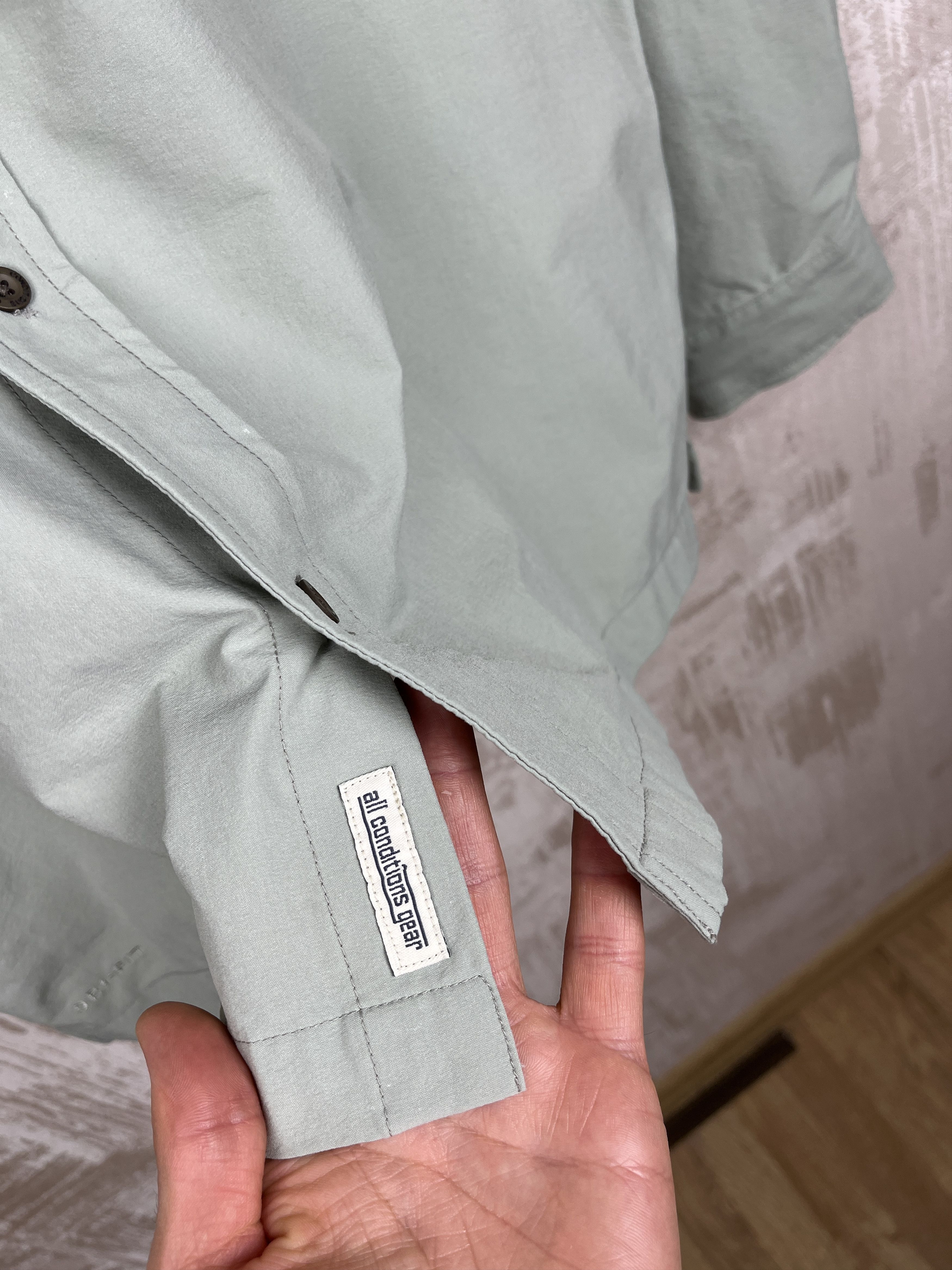 Nike Nike ACG Dri-Fit Vintage Trekking Nylon Shirt Pockets Size US M / EU 48-50 / 2 - 9 Thumbnail