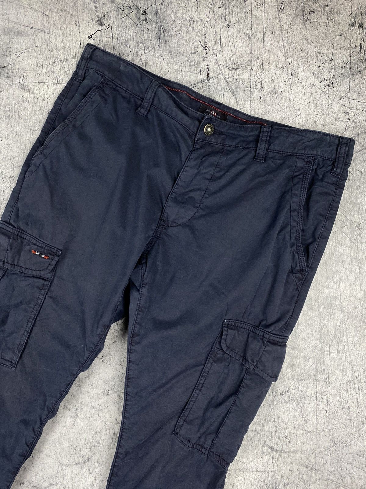 Napapijri Vintage Napapijri Tactical Cargo Pants Travis Scott Style Size US 33 - 3 Thumbnail
