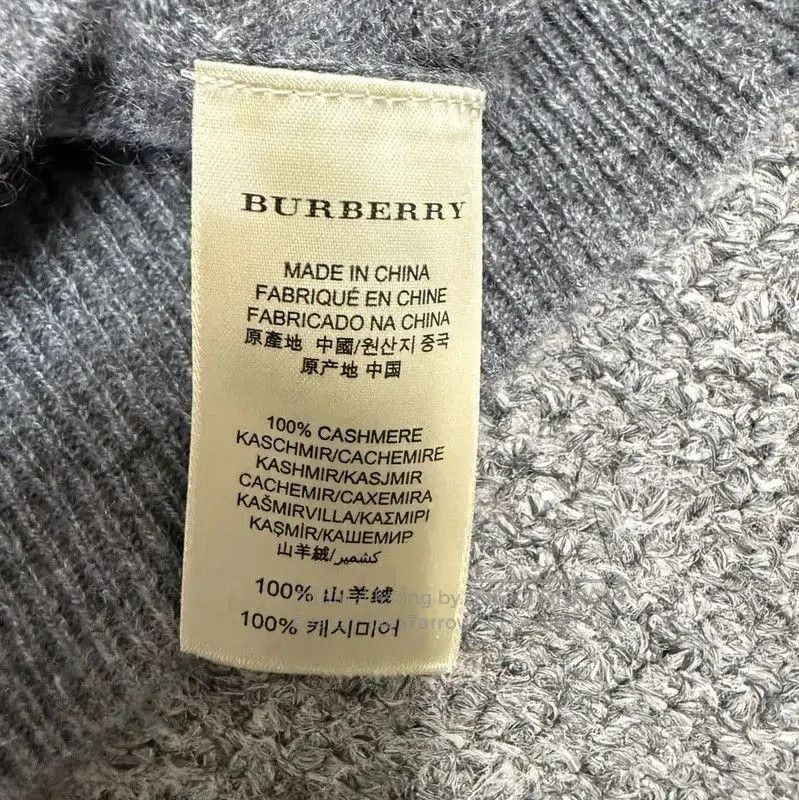 Burberry Burberry Gray Wool Men's Shirt Size XL. Size US XL / EU 56 / 4 - 4 Thumbnail