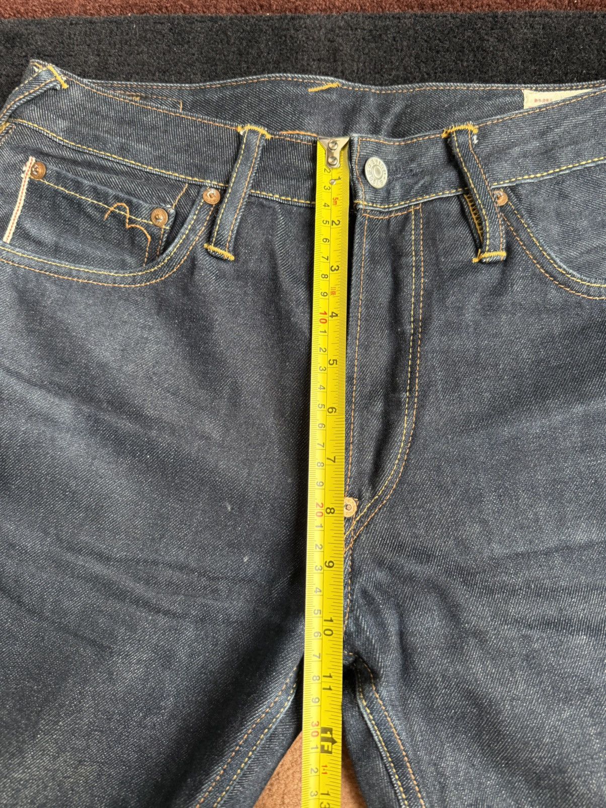 Evisu × Japanese Brand × Vintage evisu embroidery daicock style denim jeans size：29x34 Size US 29 - 14 Thumbnail