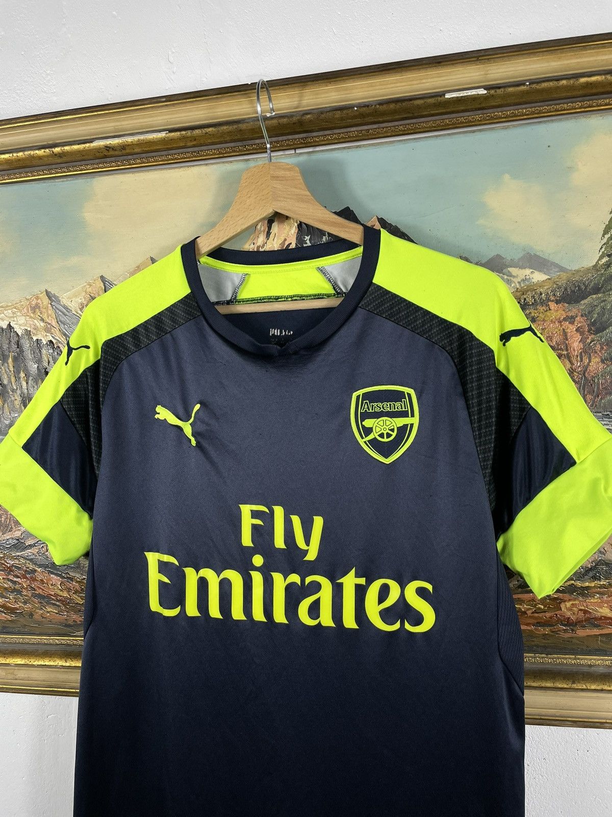 Puma Arsenal Jersey Soccer T shirt 2016/2017 Football Sportswear Size US M / EU 48-50 / 2 - 4 Thumbnail