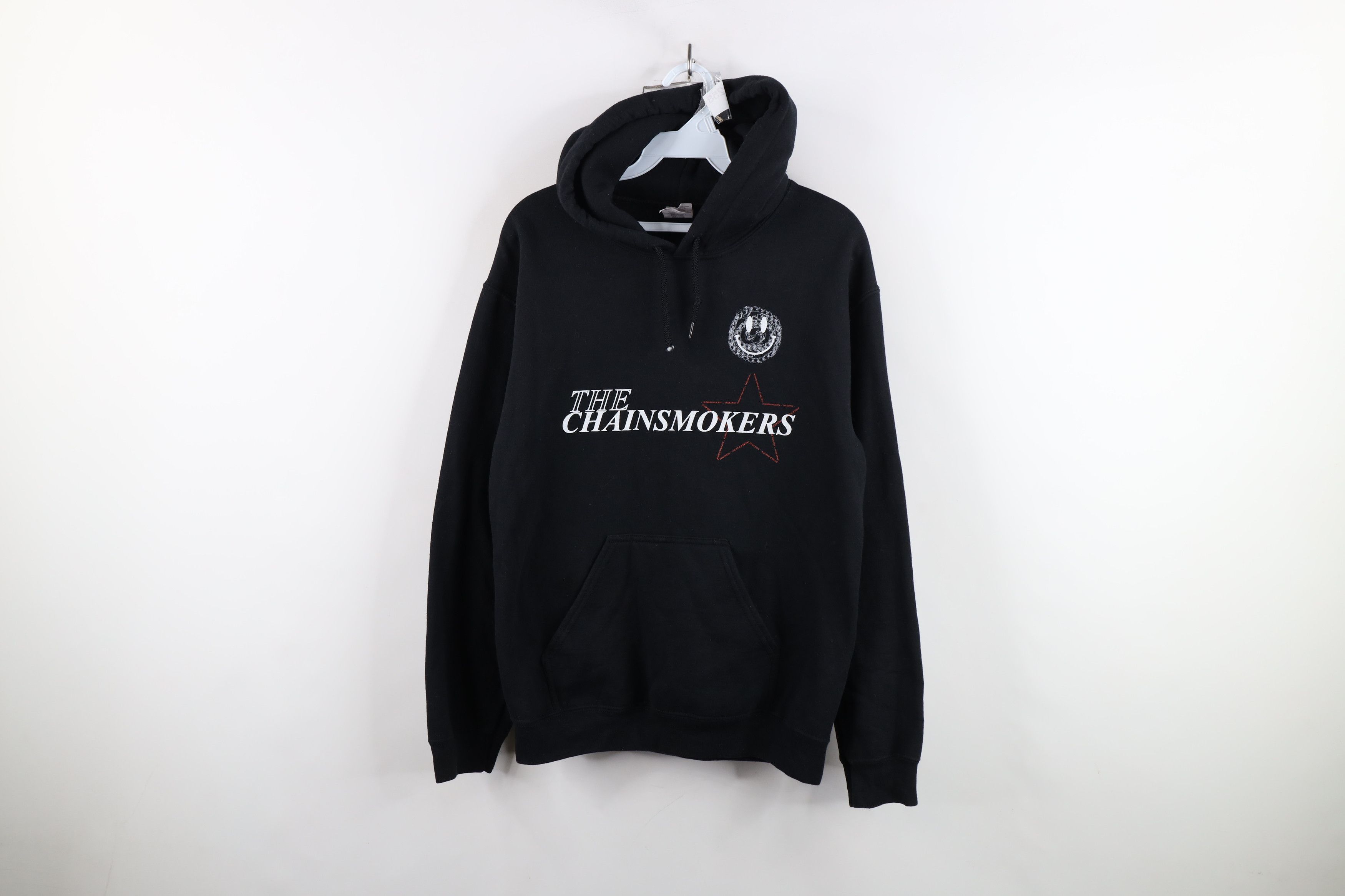 Vintage Vintage Y2K War Joy Tour Chainsmokers Band Hoodie Sweatshirt Size S / US 4 / IT 40 - 1 Thumbnail