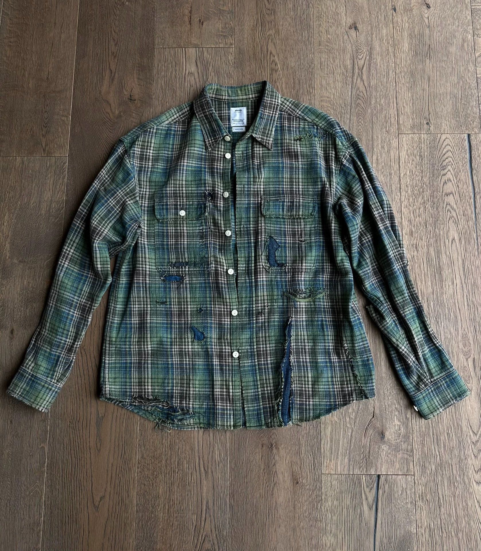 Visvim Visvim 20ss Lumber Shirt Crash Size US M / EU 48-50 / 2 - 1 Thumbnail