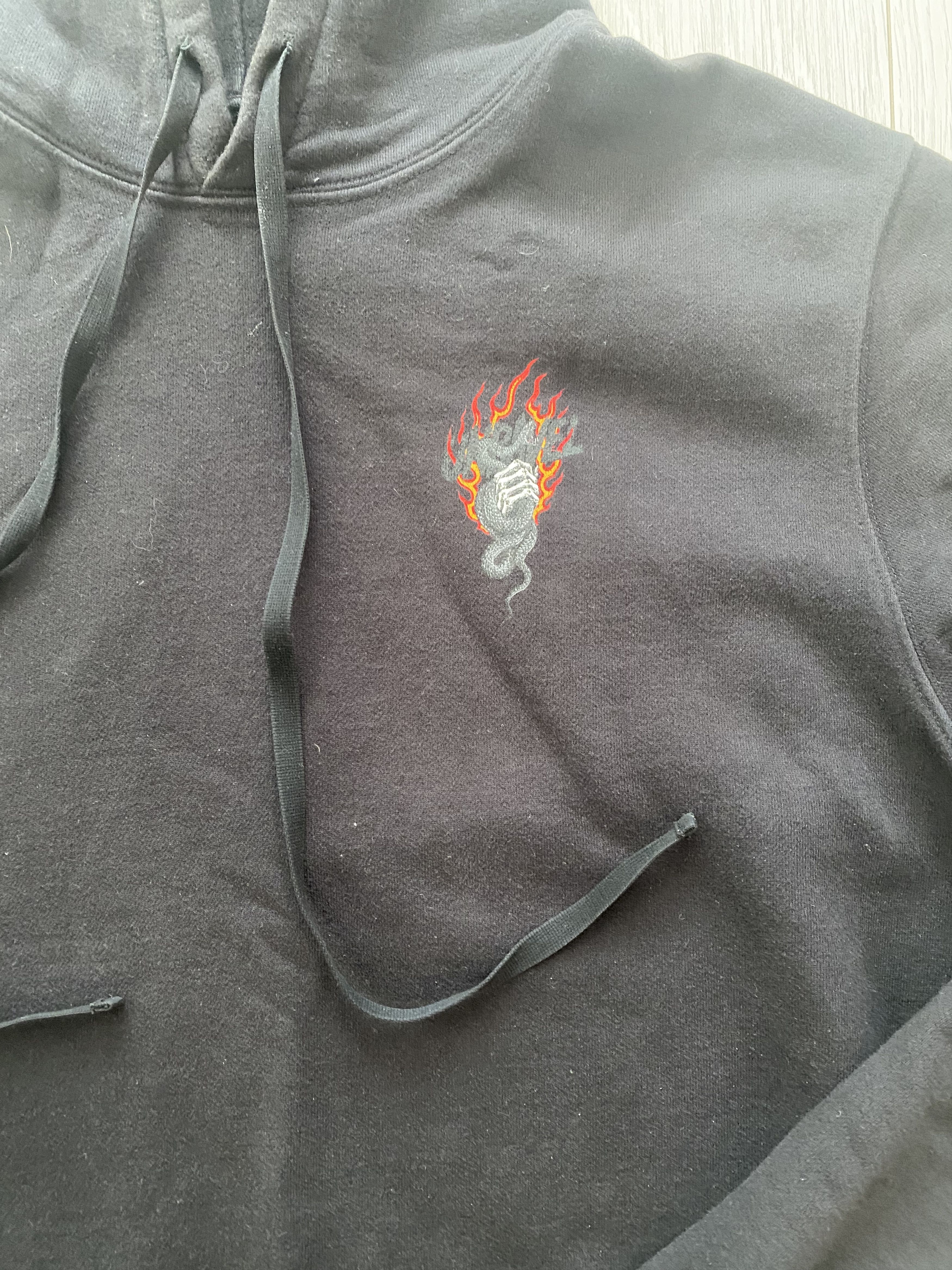 Ben Taverniti Unravel Project Unravel Project Snake Oversized Hoodie Size US L / EU 52-54 / 3 - 3 Thumbnail