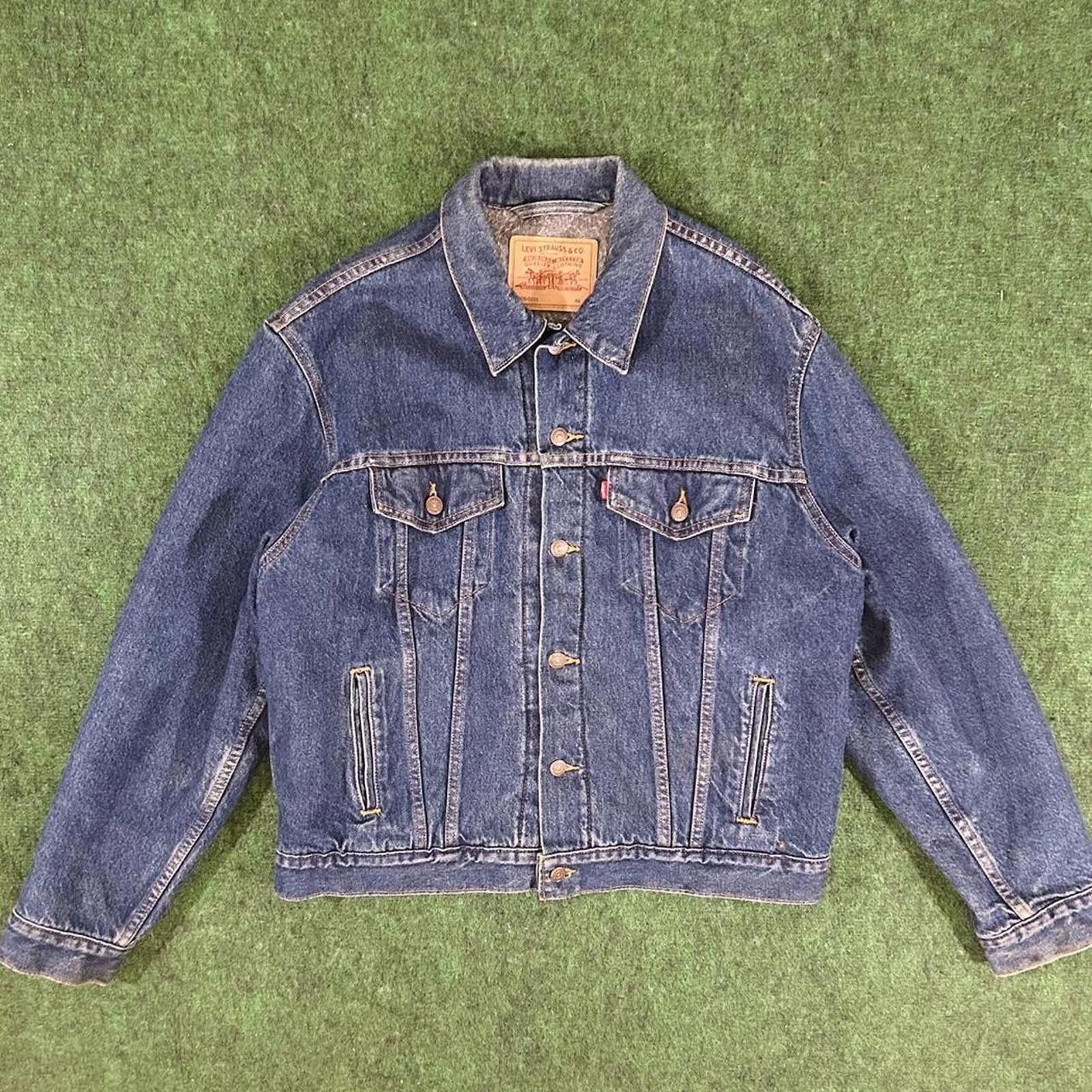 Levi's Levi’s Blanket Lined Trucker Jacket Size XL Size US XL / EU 56 / 4 - 3 Thumbnail