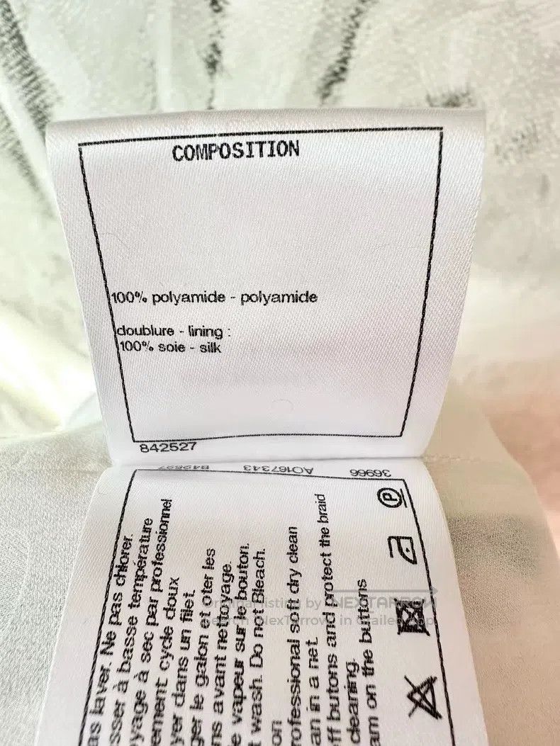 Chanel Chanel 20S dress windbreaker jacket Size XXS / US 00 / IT 34 - 4 Thumbnail