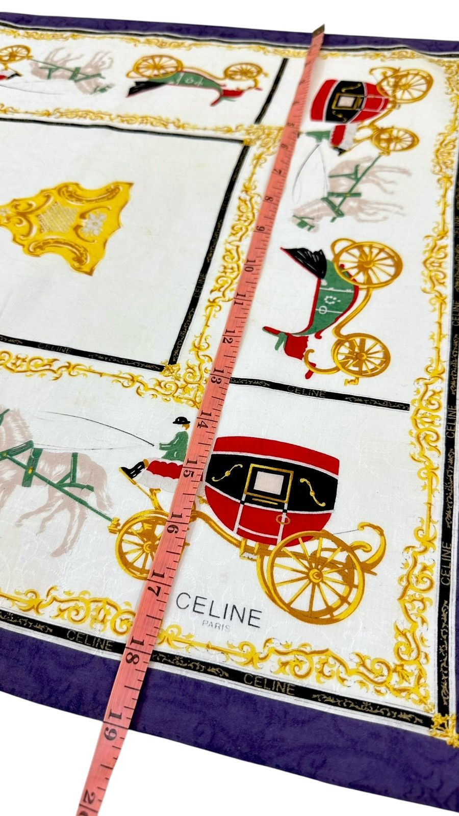 Celine × Vintage Celine Bandana / Handkerchief Size ONE SIZE - 5 Thumbnail