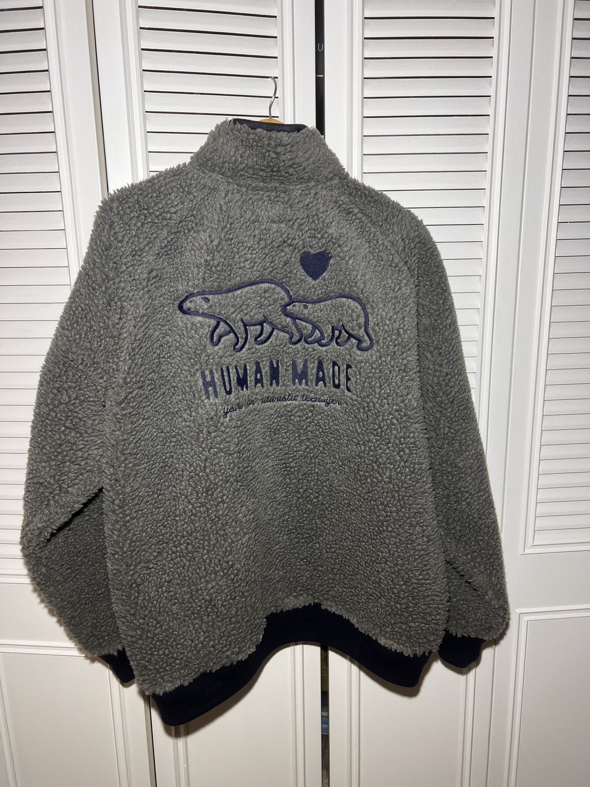 Human Made Human Made Boa Fleece Jacket Size US XL / EU 56 / 4 - 3 Thumbnail