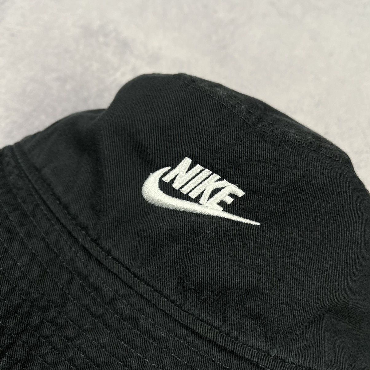 Nike Nike swoosh y2k faded bucket hat panama Size ONE SIZE - 3 Thumbnail