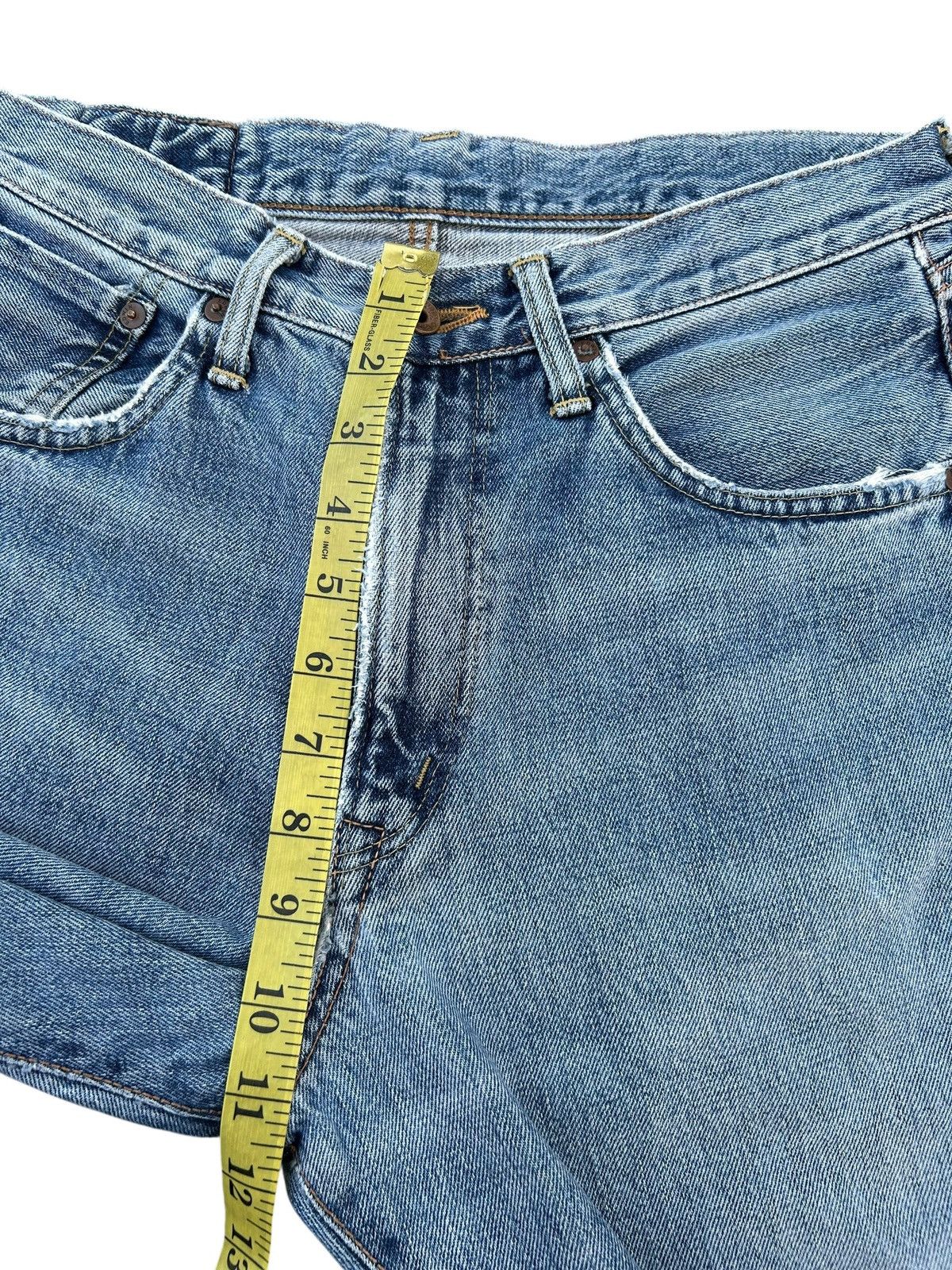 Kapital Vintage Edwin 505X Selvedge Distressed Denim Jeans Size US 30 / EU 46 - 16 Thumbnail