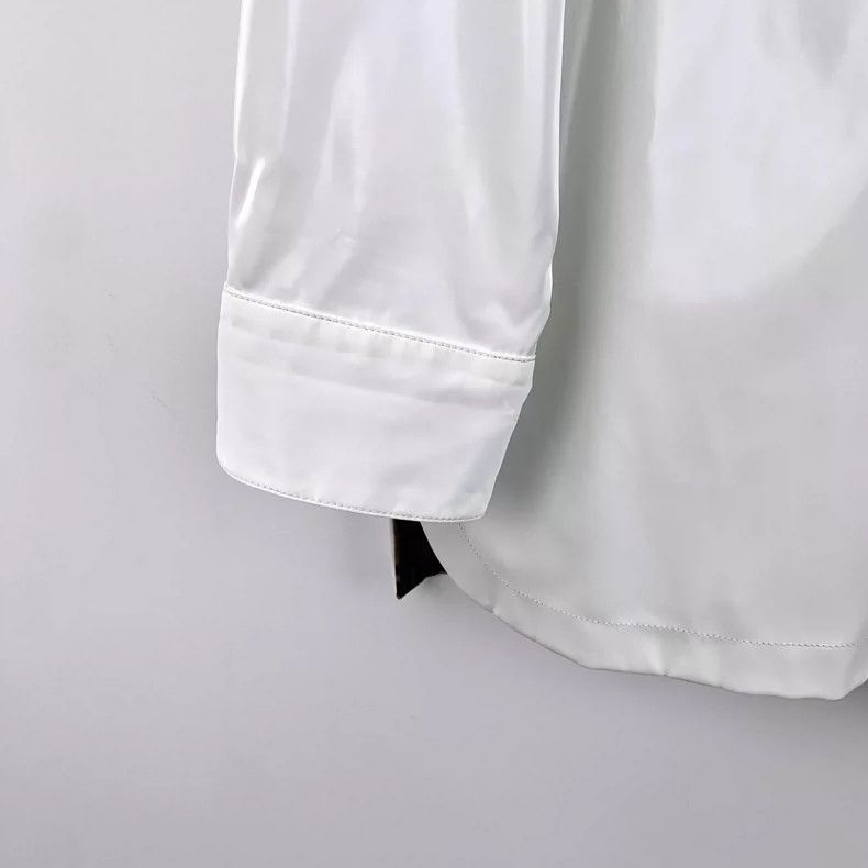 Fendi Fendi White Oversized Long Sleeve Shirt Size US S / EU 44-46 / 1 - 4 Thumbnail