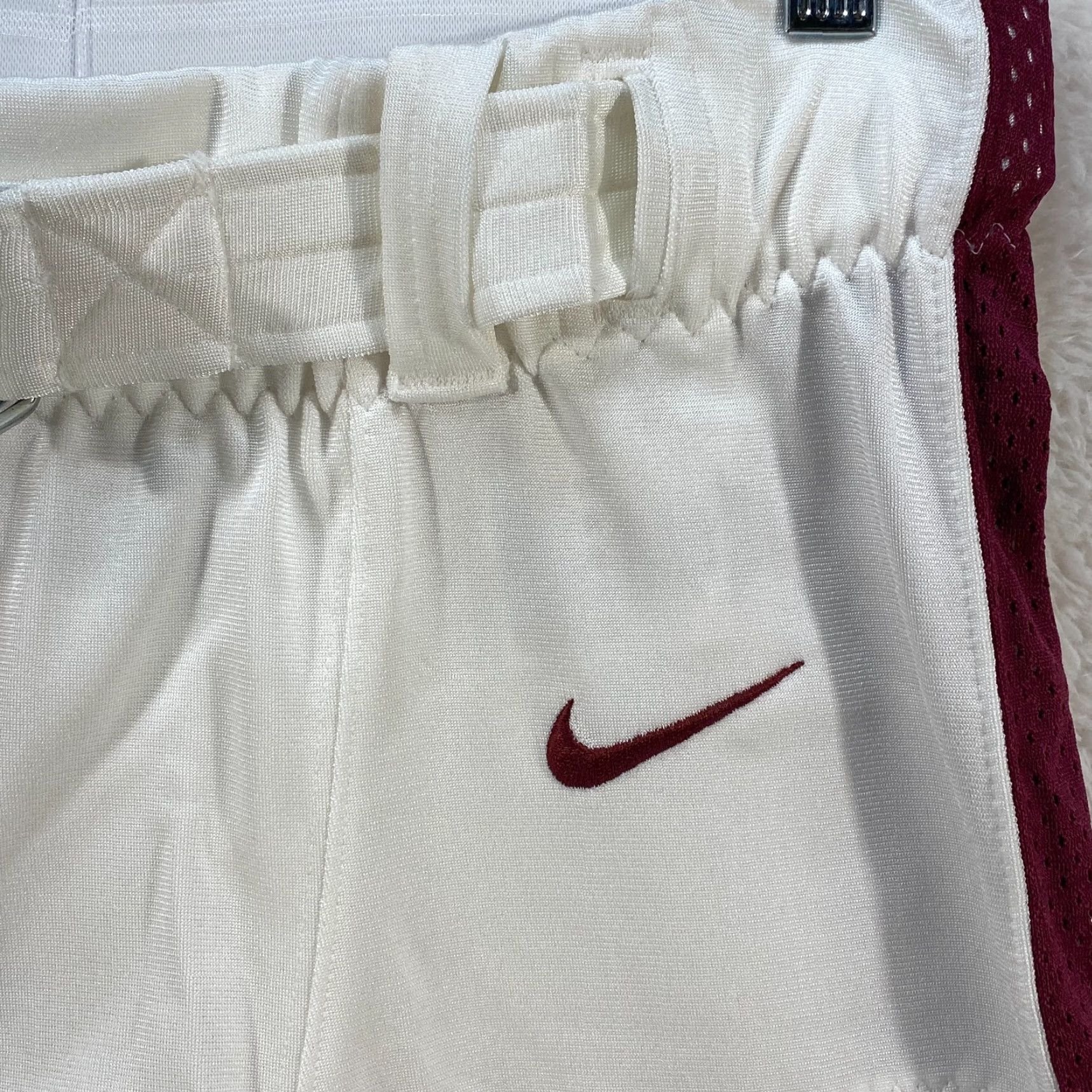 Nike NWT NIKE Football Pants C13771-104 White Crimson Size Men's Medium Football Pants Nike Pants Mens Medium White Crimson Red Size US 31 - 3 Thumbnail