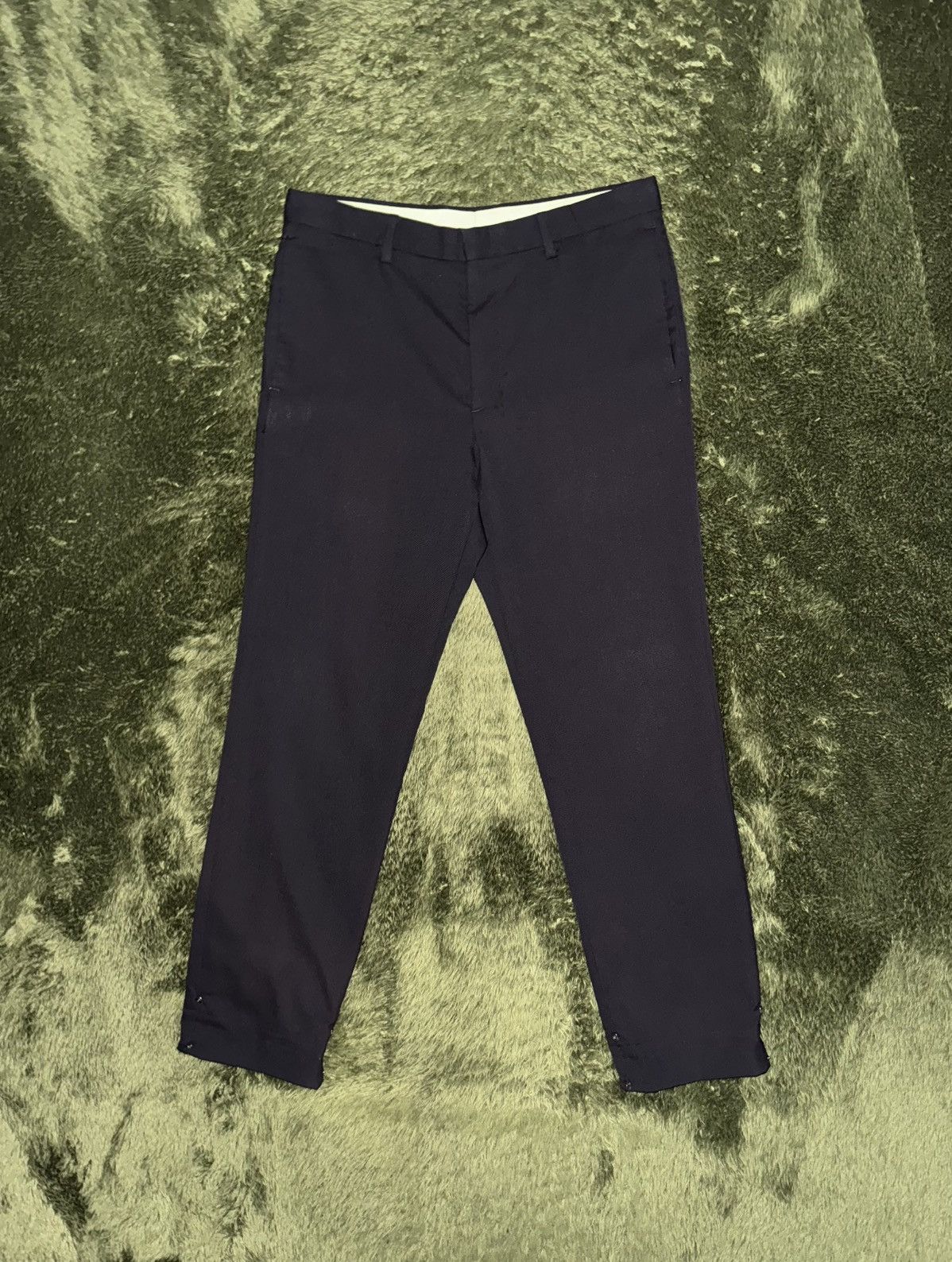 Wacko Maria [S] Wacko Maria Blank Line Jonny A Wool Slacks Trousers Size US 32 / EU 48 - 1 Thumbnail