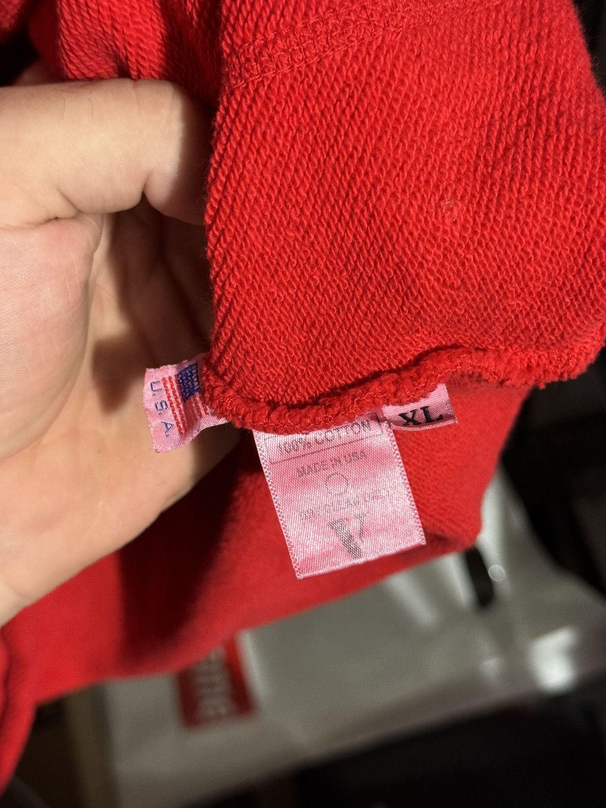 Vlone VLone Friends Hoody Red/Black XL Size US XL / EU 56 / 4 - 10 Thumbnail