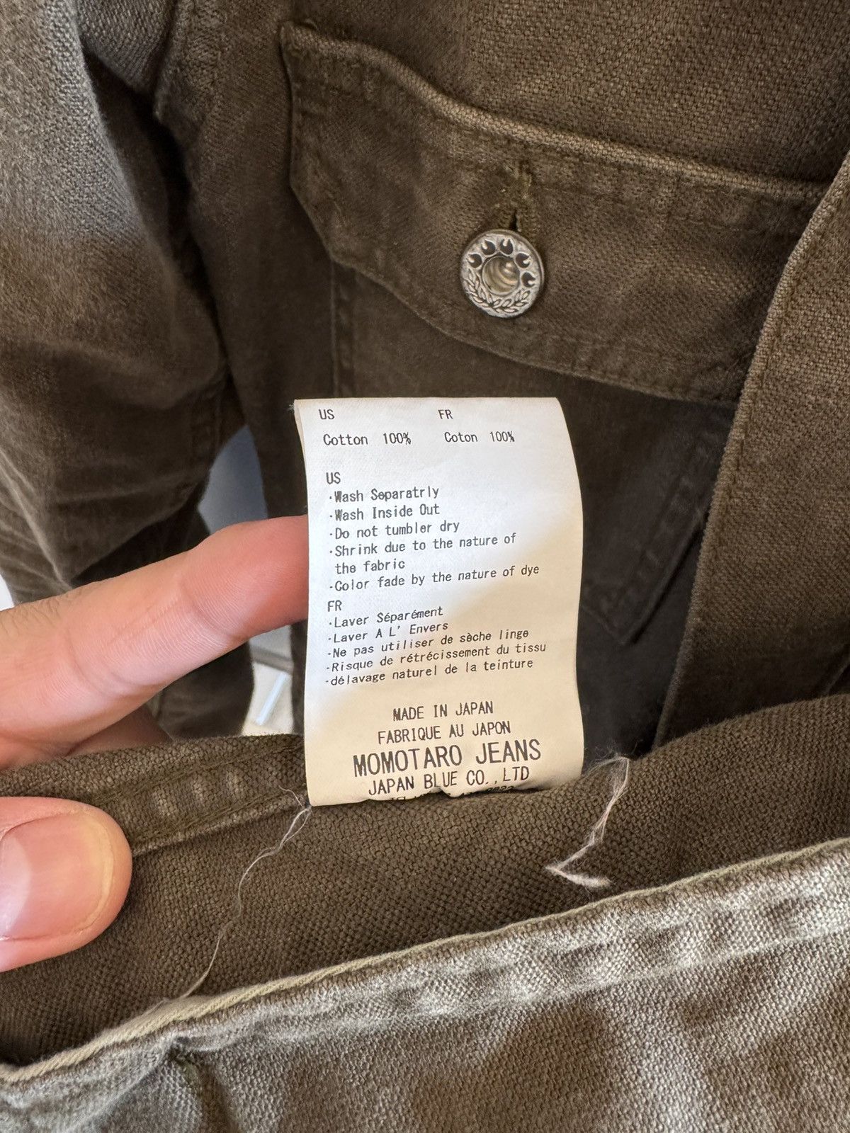 Momotaro Jeans Momotaro - Going To Battle (GTB) Deck Jacket Size US S / EU 44-46 / 1 - 8 Thumbnail