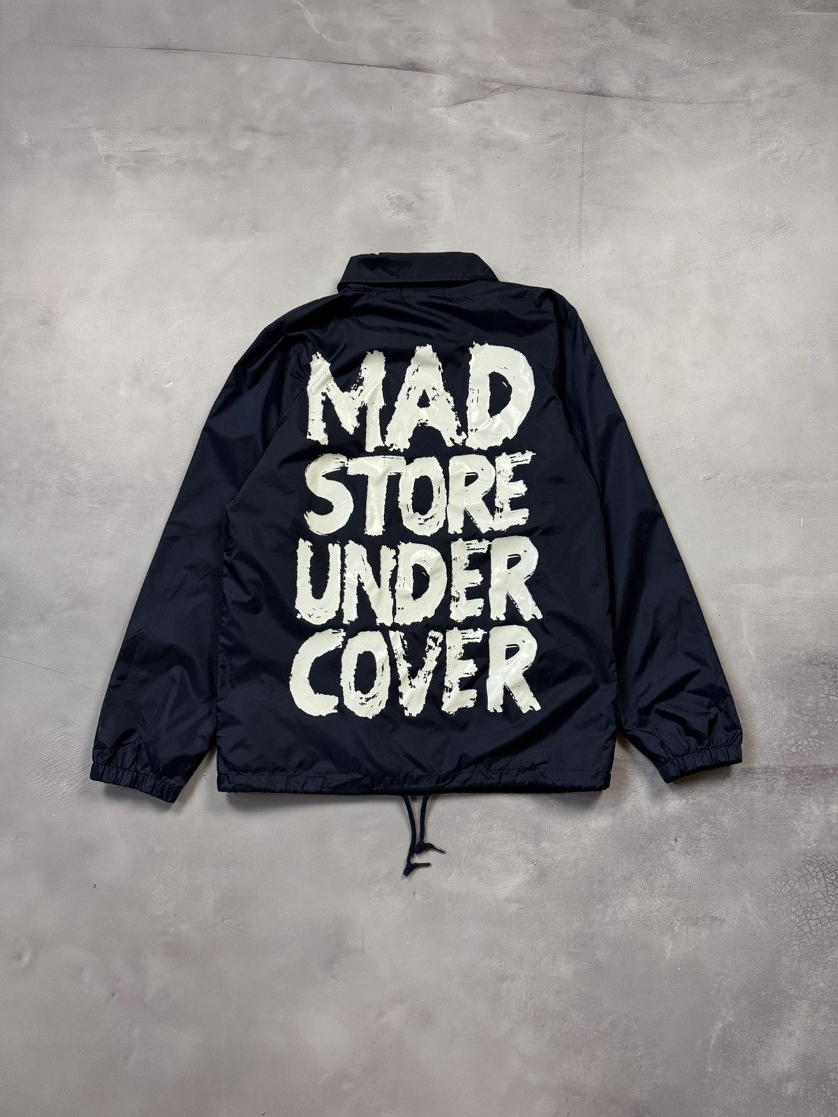 Undercover Undercover Madstore Logo Coach Jacket(Navy/S) Size US S / EU 44-46 / 1 - 1 Thumbnail