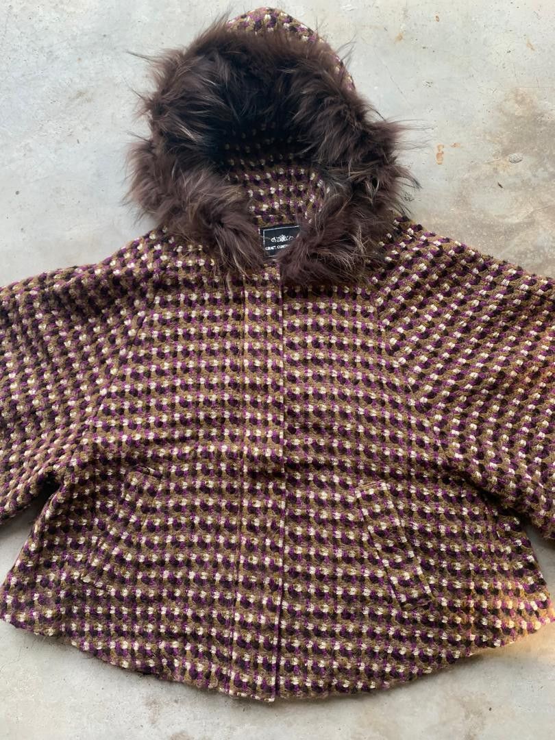 Designer × Japanese Brand Grace Continental cloaks Knitted Size XS / US 0-2 / IT 36-38 - 5 Thumbnail