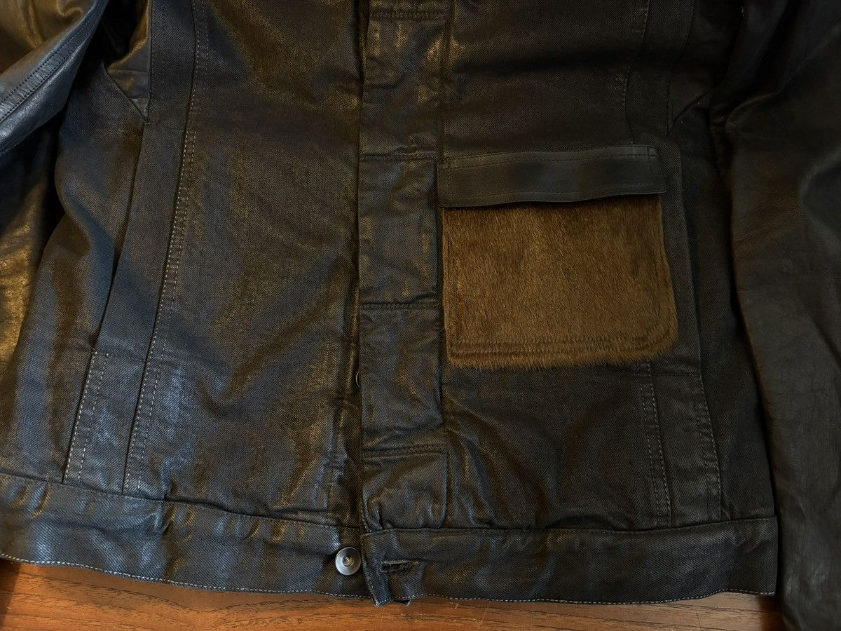 Rick Owens Drkshdw BNWT Slave Jacket w/ Leather Sleeves & Pocket Patch Size US M / EU 48-50 / 2 - 14 Thumbnail