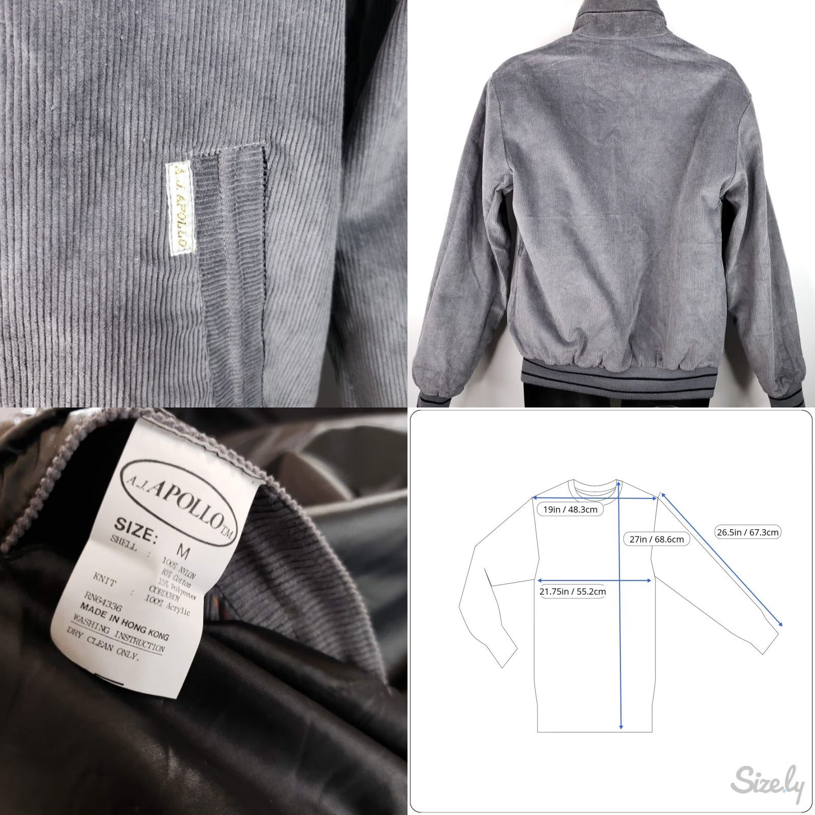 Vintage VINTAGE Flamingo Hilton Cafe Racer Jacket Mens Size Medium Black 80s Reversible Size US M / EU 48-50 / 2 - 8 Thumbnail