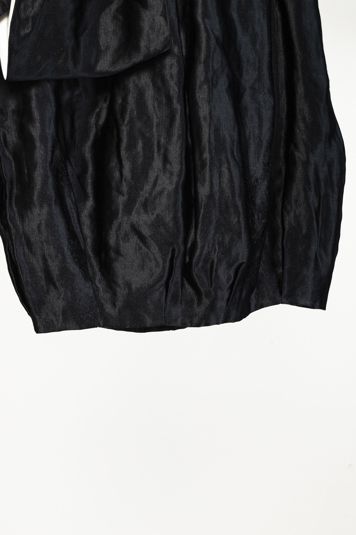 Prada Prada 2009 Black Large Satin Bow Skirt Size 28" / US 6 / IT 42 - 7 Thumbnail