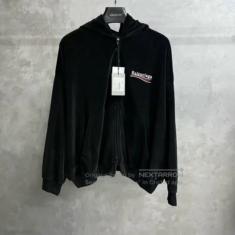 Balenciaga Balenciaga Logo printed casual hooded long-sleeved sweatsh Size US L / EU 52-54 / 3 - 1 Thumbnail