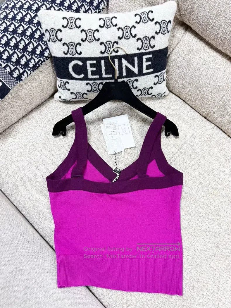 Chanel Chanel Cashmere suspenders Size XS / US 0-2 / IT 36-38 - 3 Thumbnail