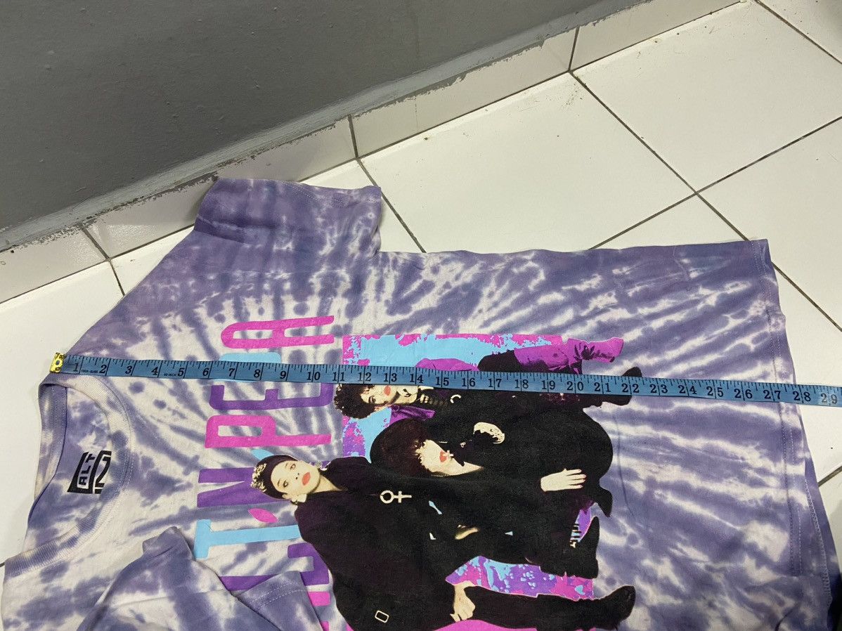 SALT N PEPA HIP HOP DUO BAND TIE DYE TEE SHIRT