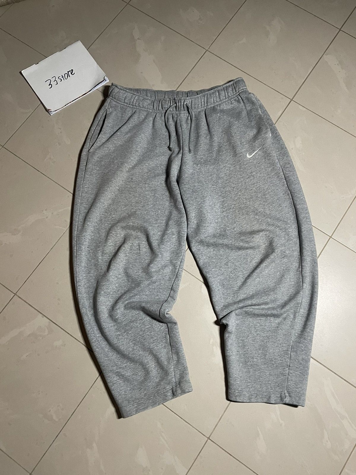 Nike Y2K baggy Nike sweatpants Size US 34 / EU 50 - 1 Thumbnail