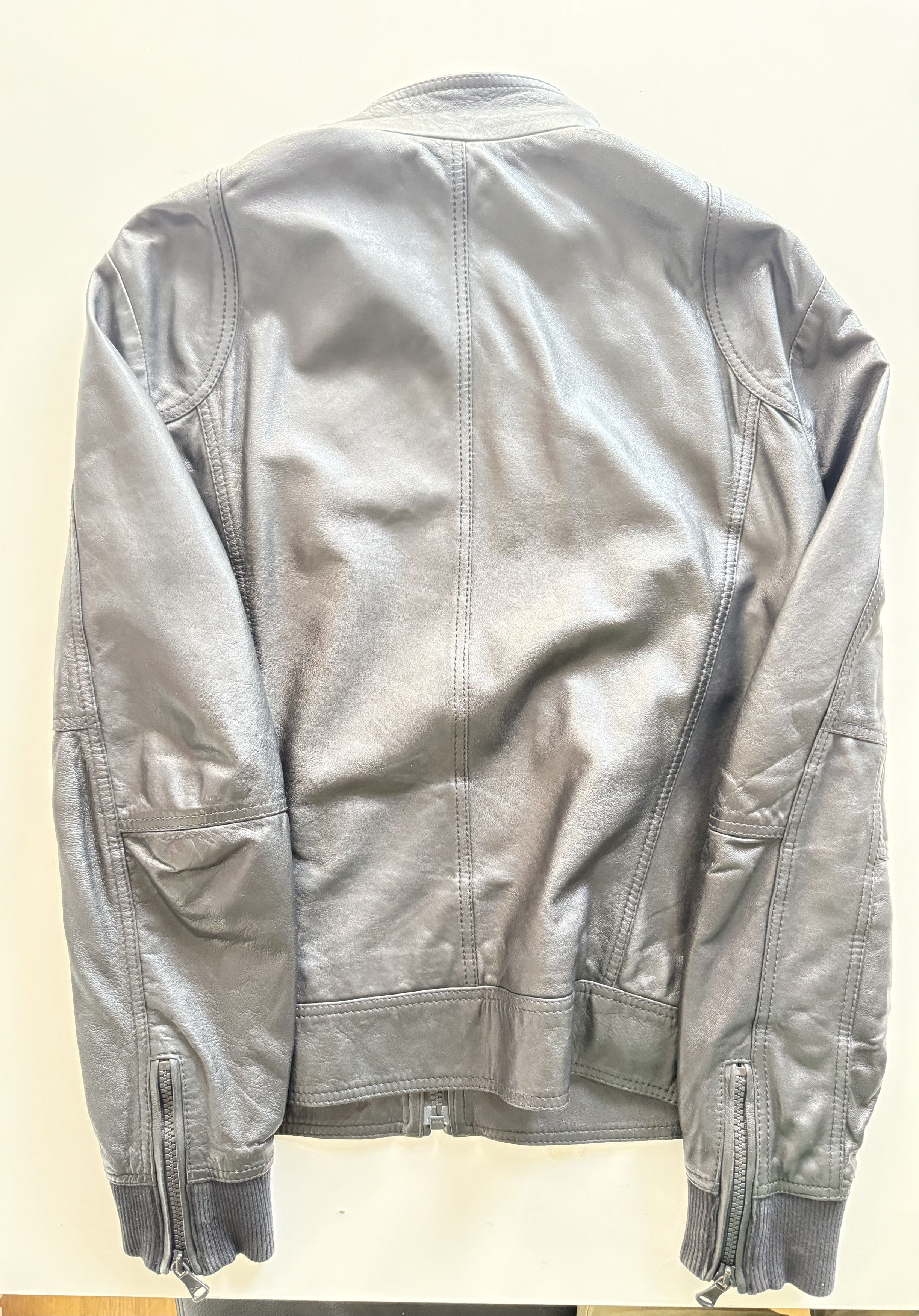 Dolce & Gabbana D&G Dolce & Gabbana Leather Biker Jacket EU Size 52 Unworn Size US L / EU 52-54 / 3 - 2 Thumbnail