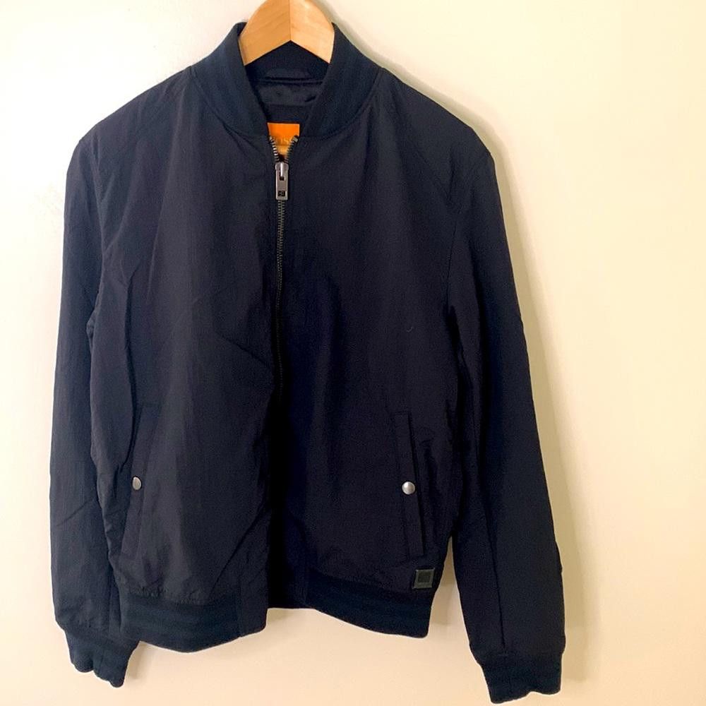 Designer BOSS Orange - Baseball Bomber Jkt- 38R/Sm - 100% Polyester Size US S / EU 44-46 / 1 - 3 Thumbnail