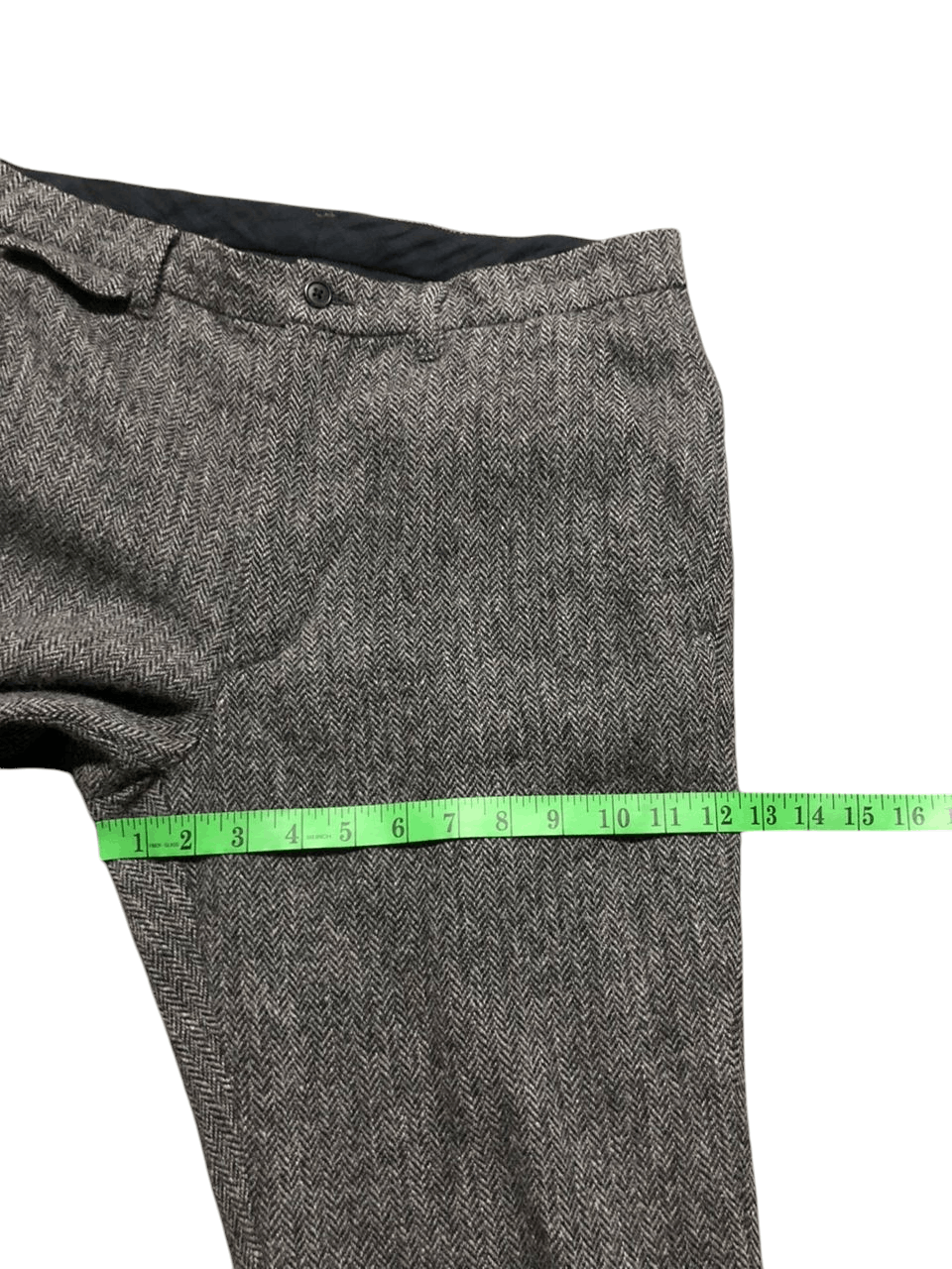Beams Plus Beams Hearts Wool Pants Ankle Cut Design Size US 33 - 18 Thumbnail