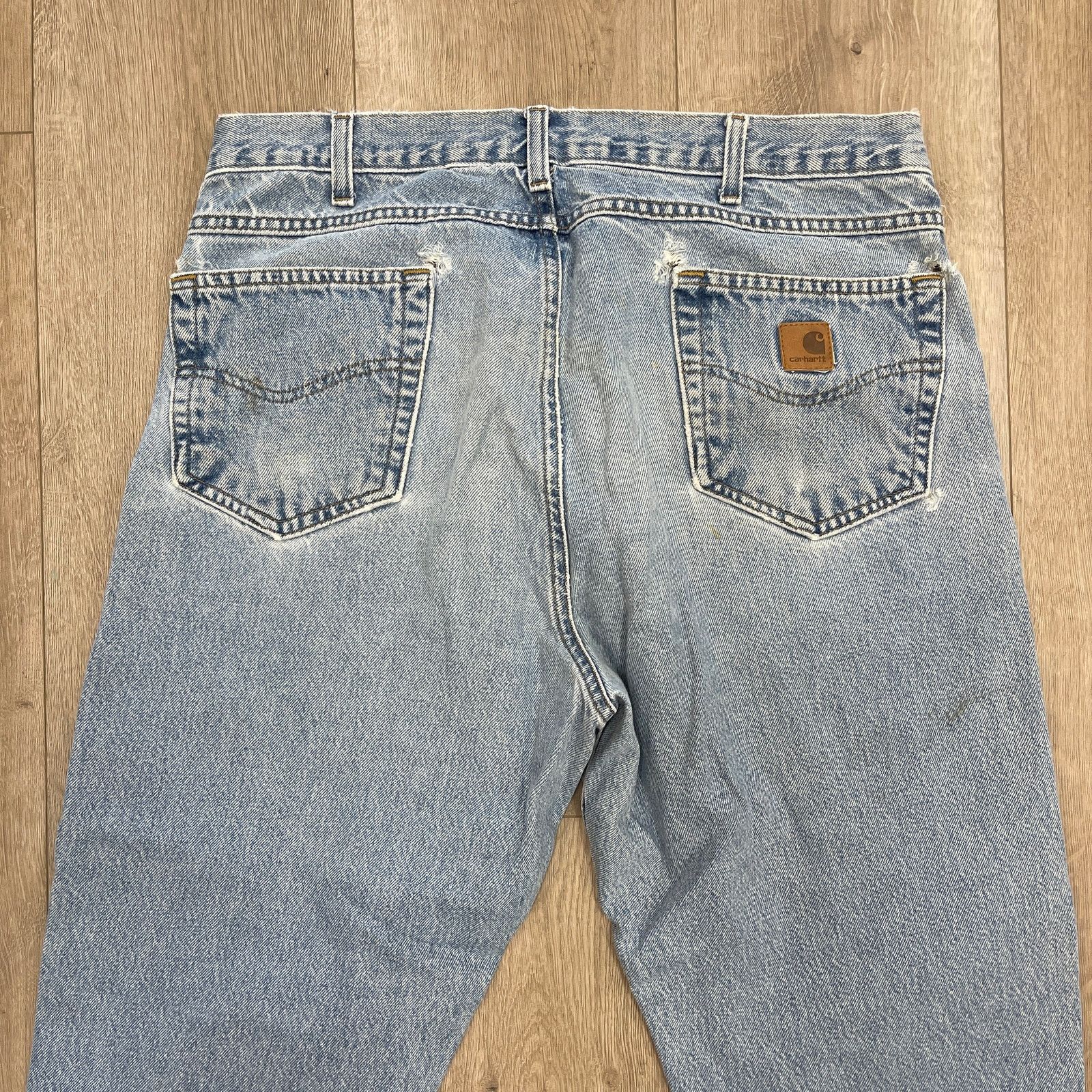 Carhartt CARHARTT TRADITIONAL FIT DENIM JEANS SIZE 36X34 B7 Size US 36 / EU 52 - 6 Thumbnail