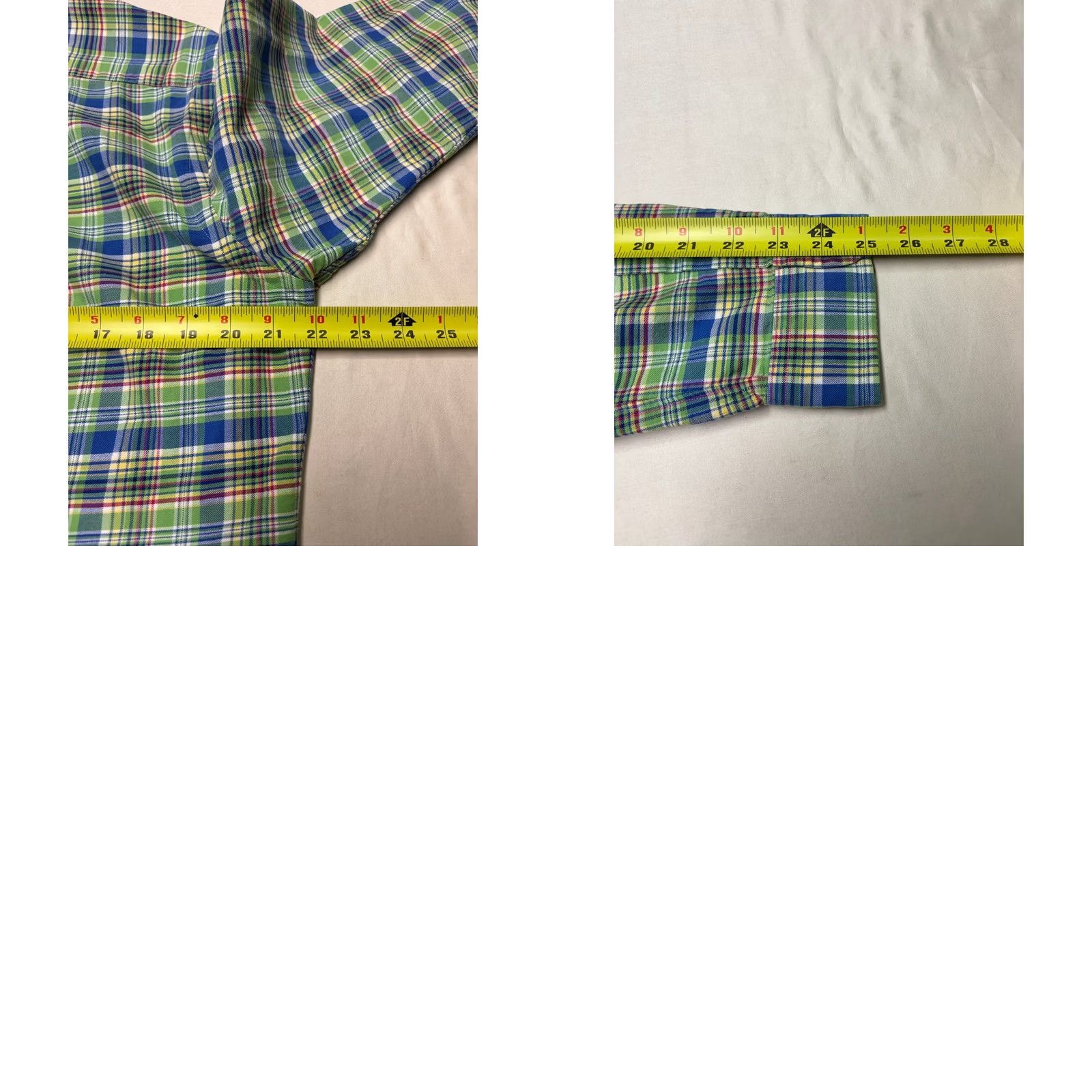 Ralph Lauren Ralph Lauren Mens Plaid Button Down Shirt Green Blue Yellow Long Sleeve Size M Size US M / EU 48-50 / 2 - 8 Thumbnail