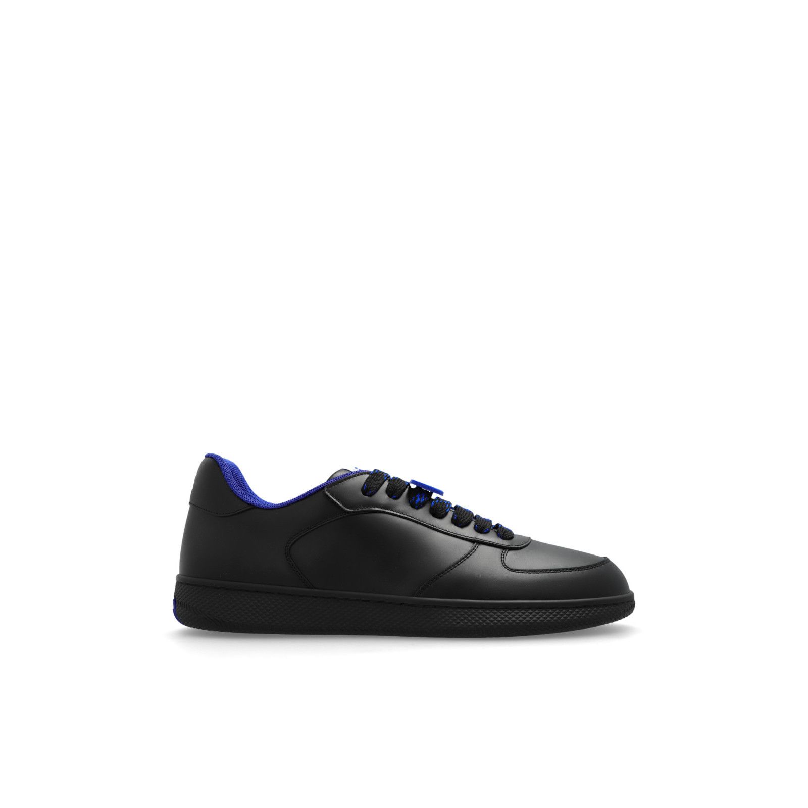 BURBERRY Tarrace Black Leather Sneakers New & Authentic (Men
