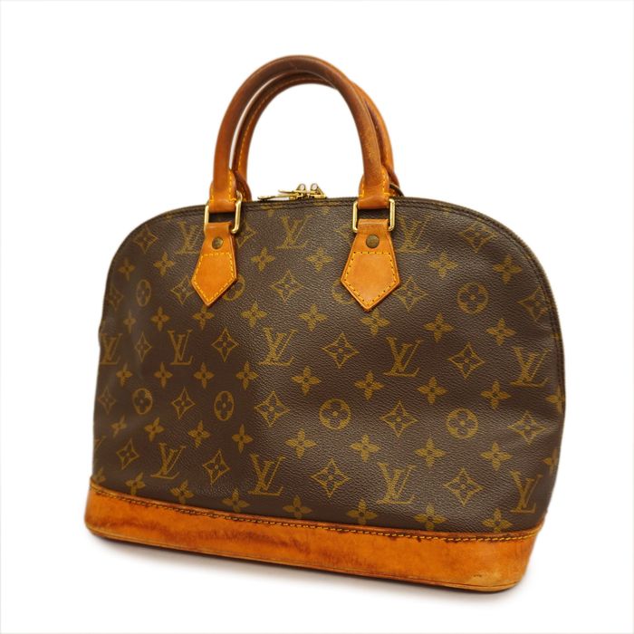 Auth Louis Vuitton Monogram Alma M51130 Women's Handbag