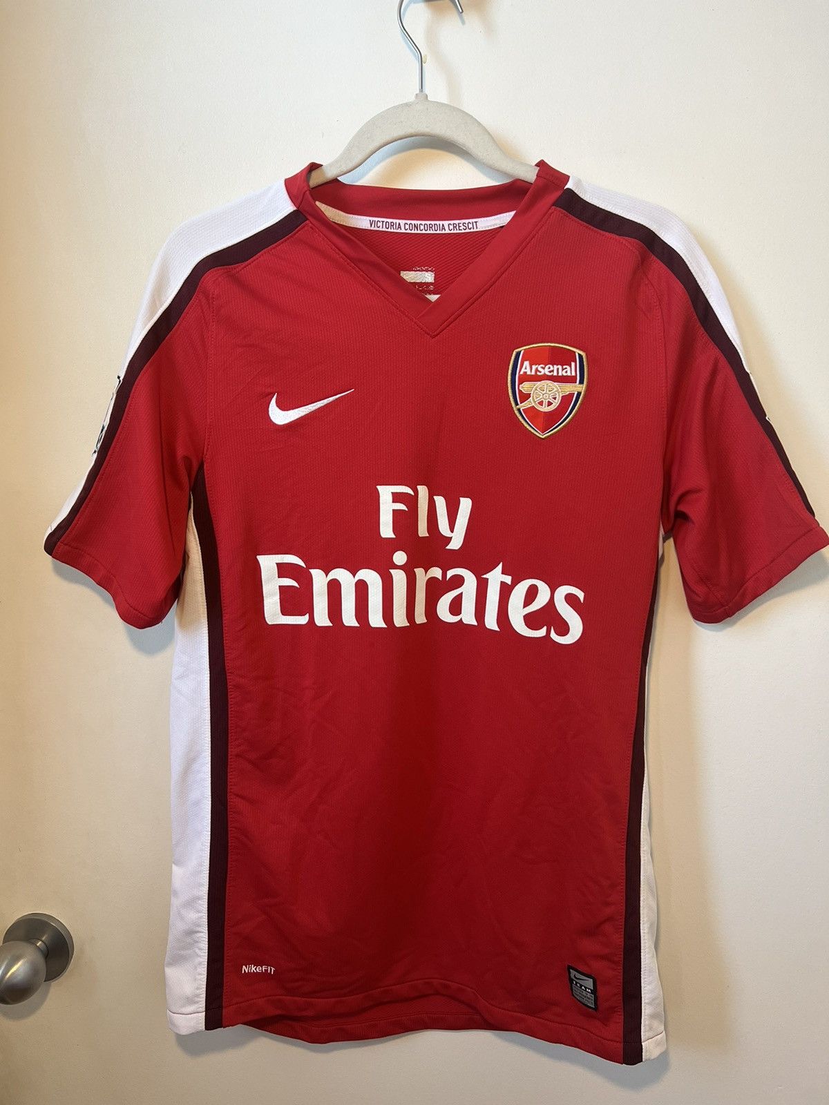 Nike × Vintage Cesc Fabregas Arsenal Home Kit Size US S / EU 44-46 / 1 - 1 Thumbnail