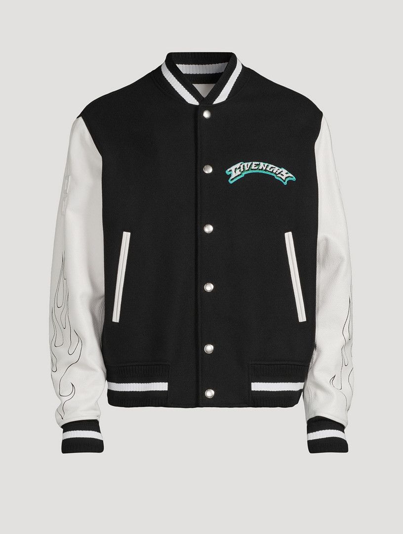 Givenchy o1srvl11e1124 Jacket in Black & White Size US M / EU 48-50 / 2 - 1 Thumbnail