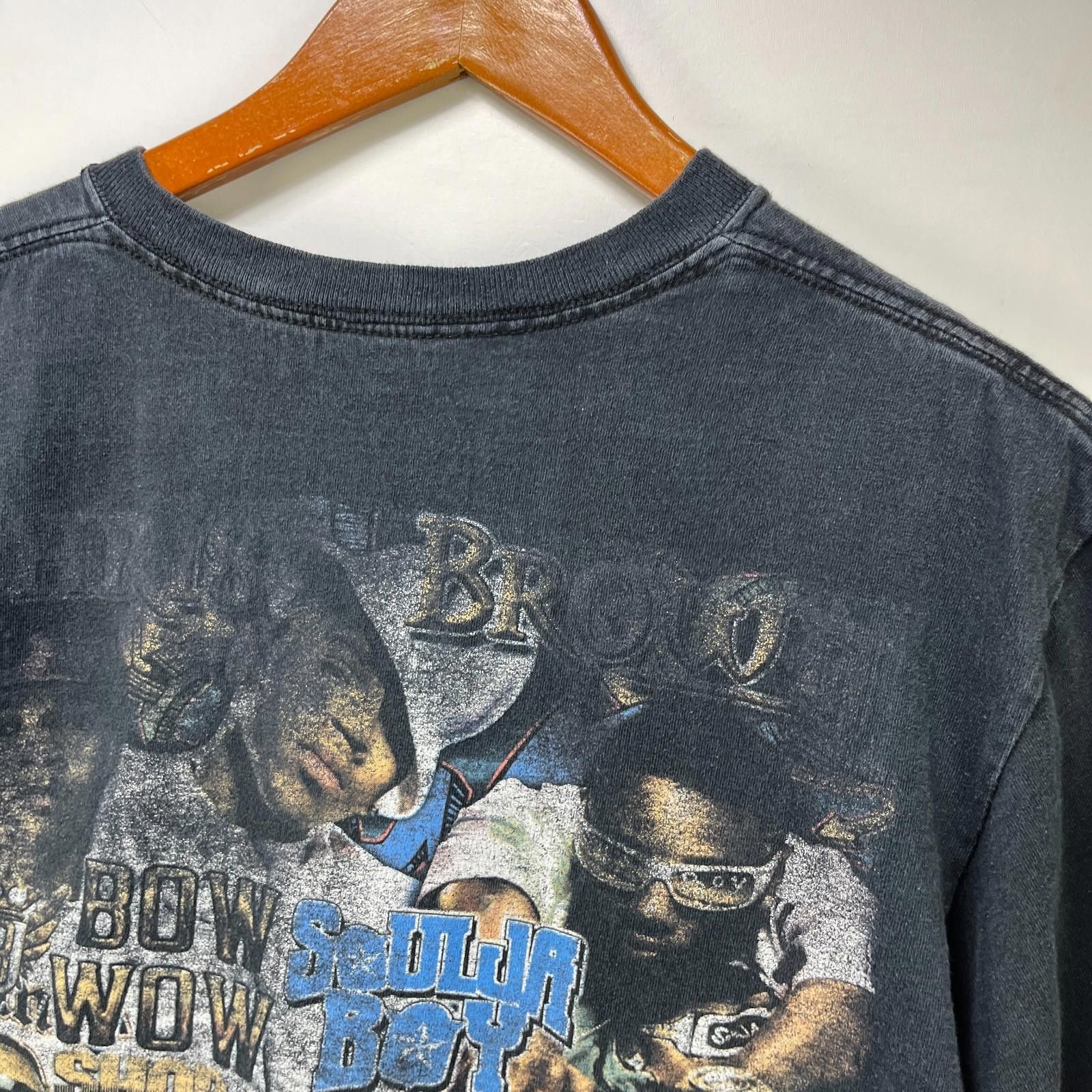 Vintage Vintage Chris Brown Bow Wow Soulja Tour Rap T Shirt Medium Size US M / EU 48-50 / 2 - 6 Thumbnail