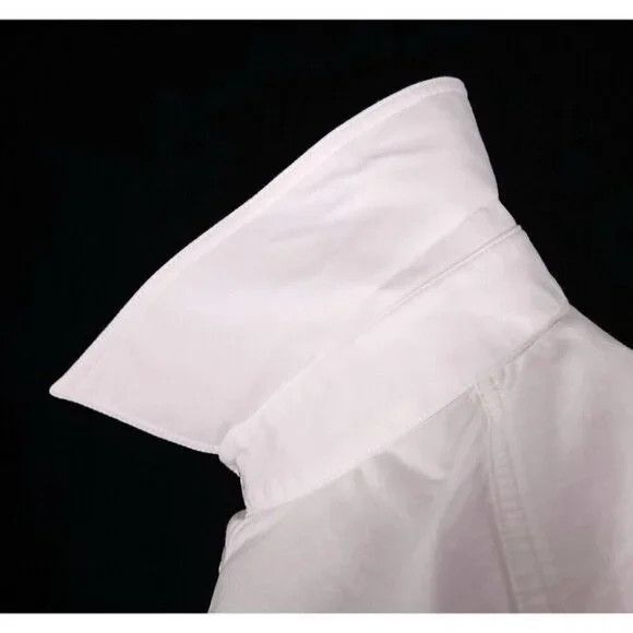 Heron Preston Heron Preston Cotton Twill Poplin Shirt M Mens White Size US M / EU 48-50 / 2 - 10 Thumbnail