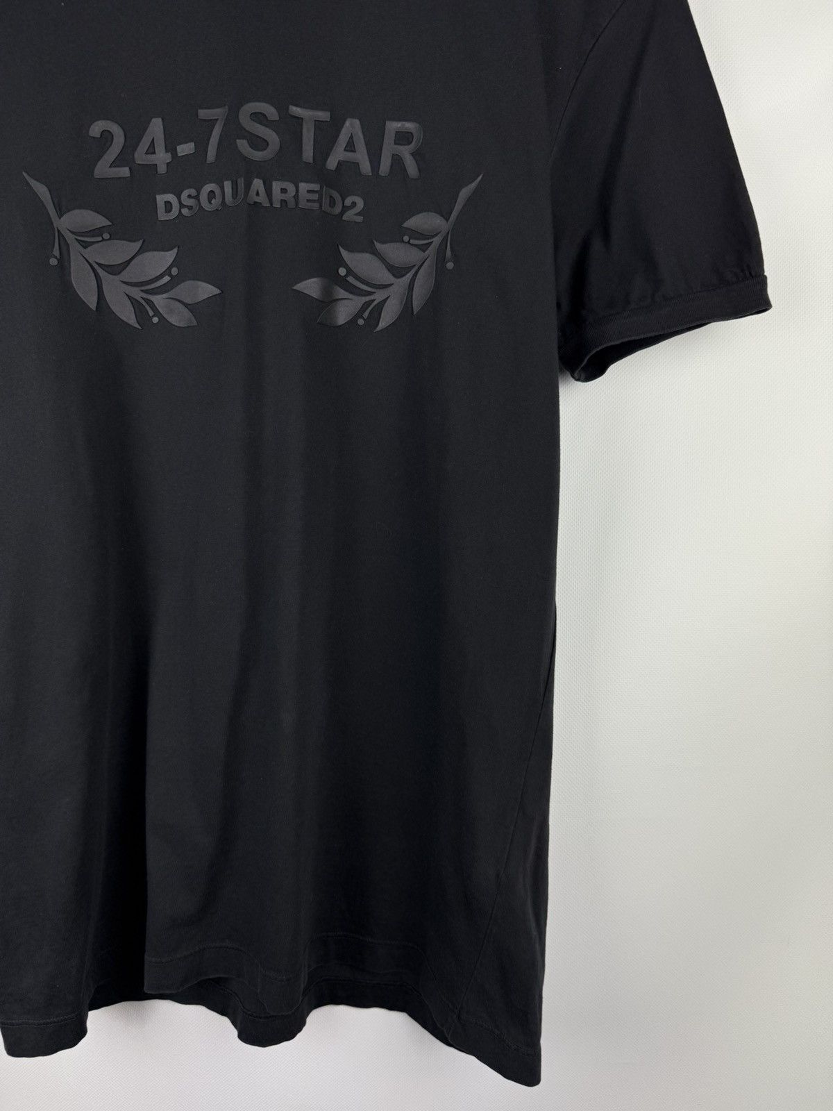 Dsquared2 Dsquared Men’s Graphic Print Short Sleeve Cotton T Shirt Size US XL / EU 56 / 4 - 7 Thumbnail