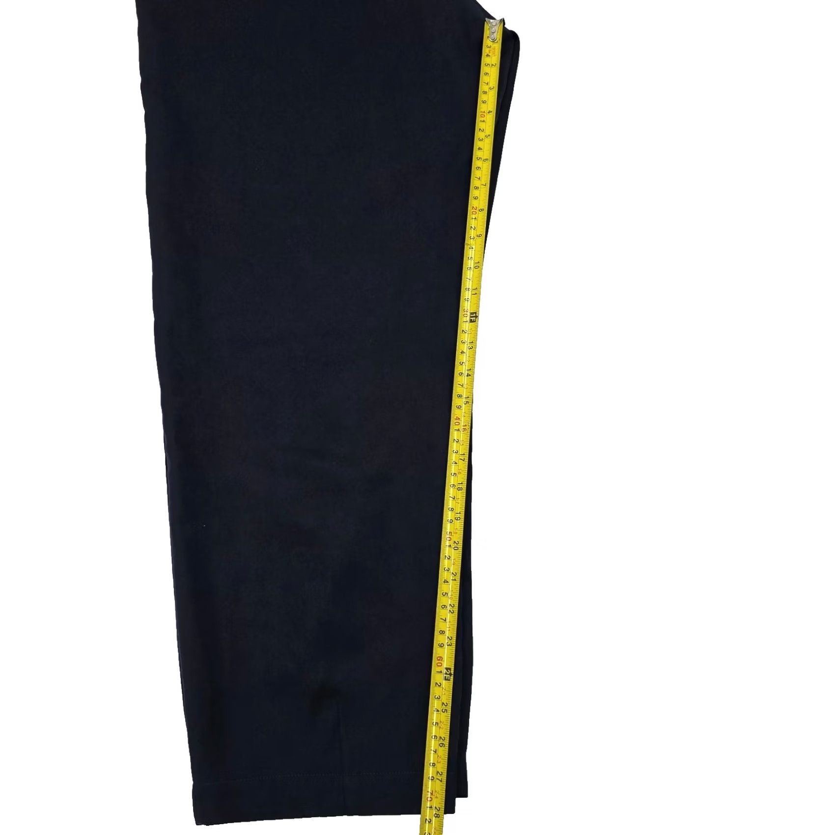 Giorgio Armani Giorgio Armani Mens Navy Pleated Straight Trousers Wool Size 32 Size US 32 / EU 48 - 5 Thumbnail