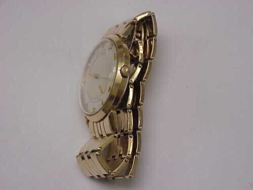 Bulova Antique Bulova 14k Gold Watch Bracelet Self winding,69gr Size ONE SIZE - 6 Thumbnail