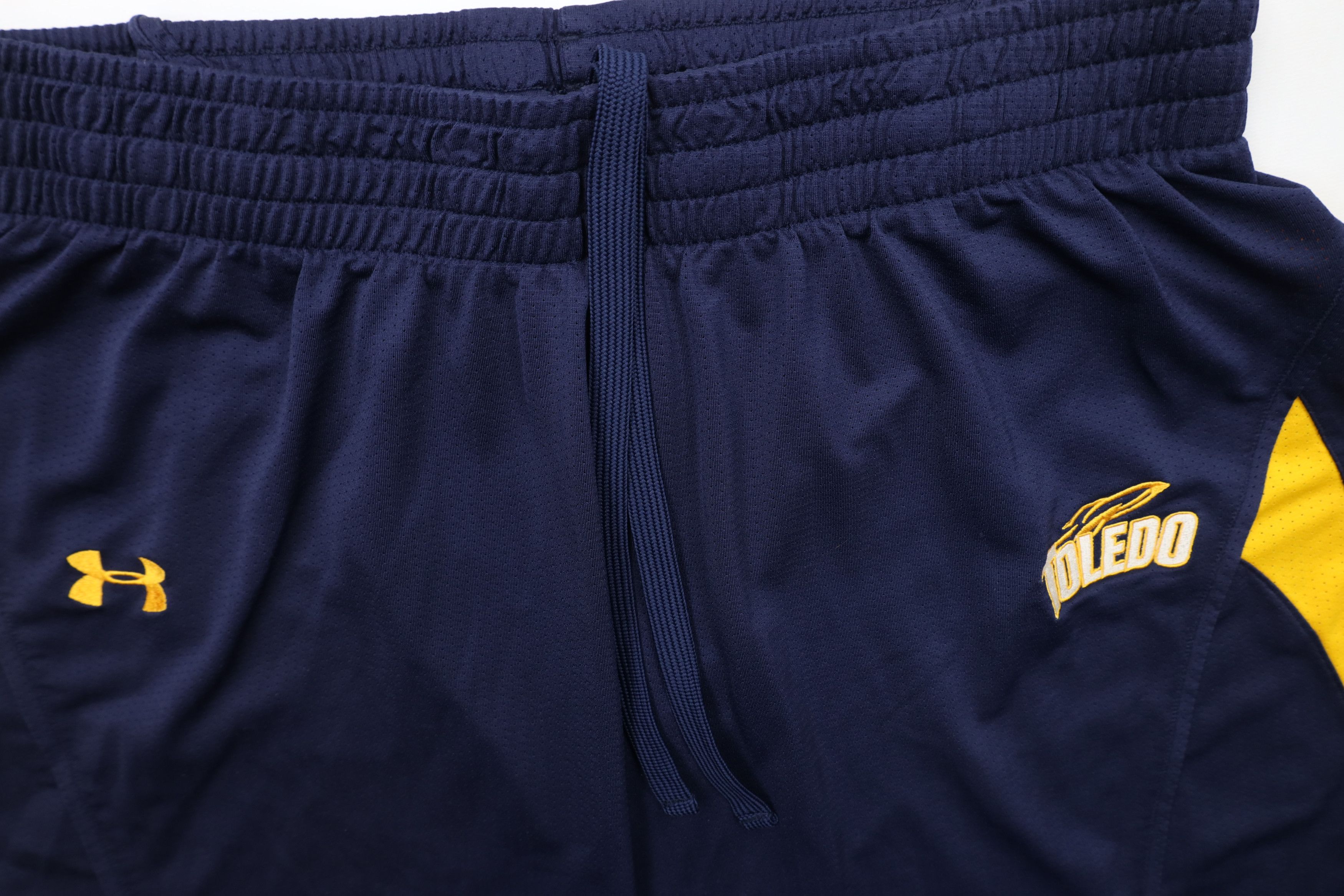 Under Armour × Vintage Under Armour University of Toledo Football Shorts Blue Size US 38 / EU 54 - 7 Thumbnail