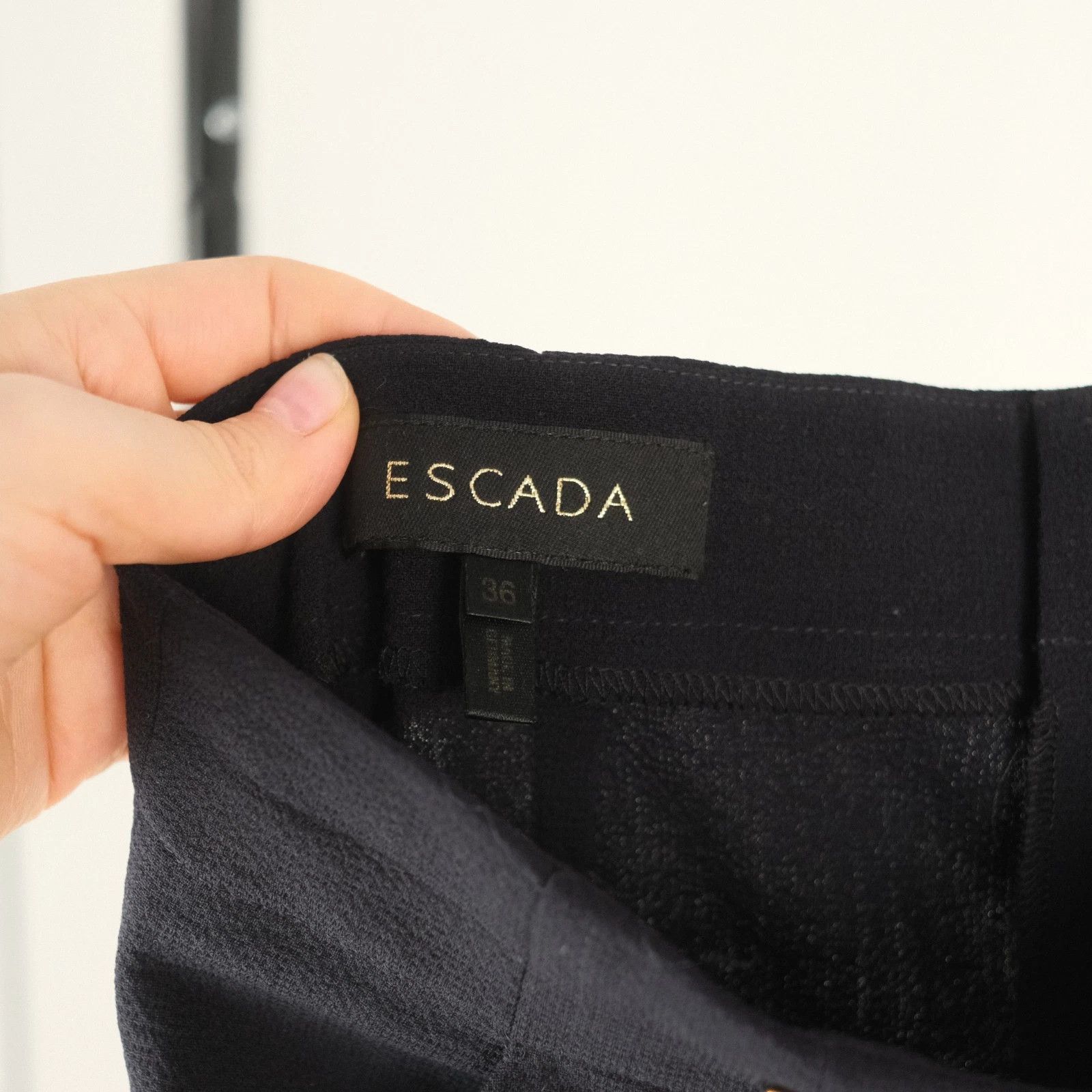 Escada Rare Vintage Escada Wool 3 Piece Suit Size S Size 26" / US 2 / IT 38 - 10 Thumbnail