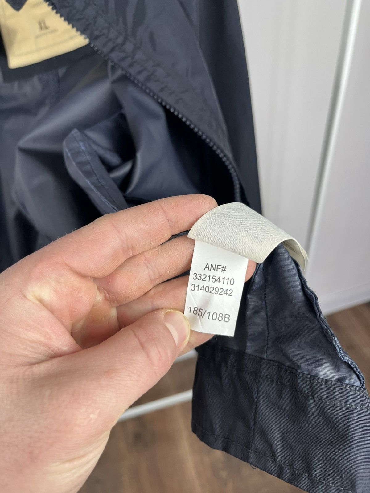 Hollister Hollister Men’s Navy Zip Up Jacket Lightweight Casual XL Size US XL / EU 56 / 4 - 9 Thumbnail