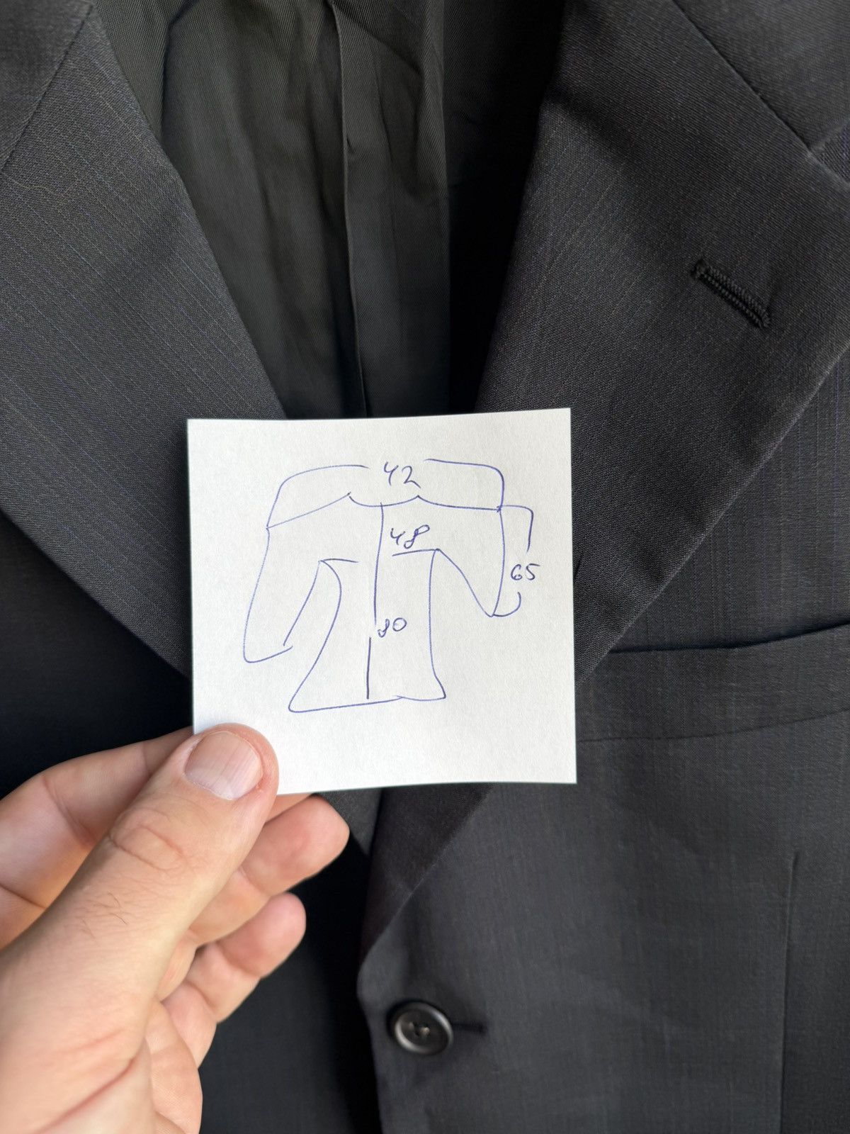 Prada Prada Milano Wool Blend Blazer Suit Jacket Men's Sz 48R Gray Size 48R - 7 Thumbnail