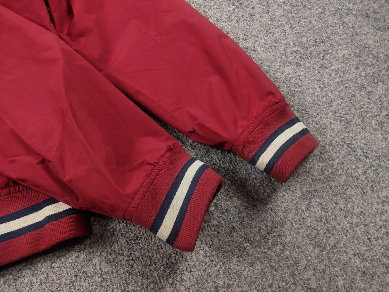 Fred Perry Vintage Fred Perry Membrane jacket hoodie red Logo Y2K Style Size US M / EU 48-50 / 2 - 6 Thumbnail