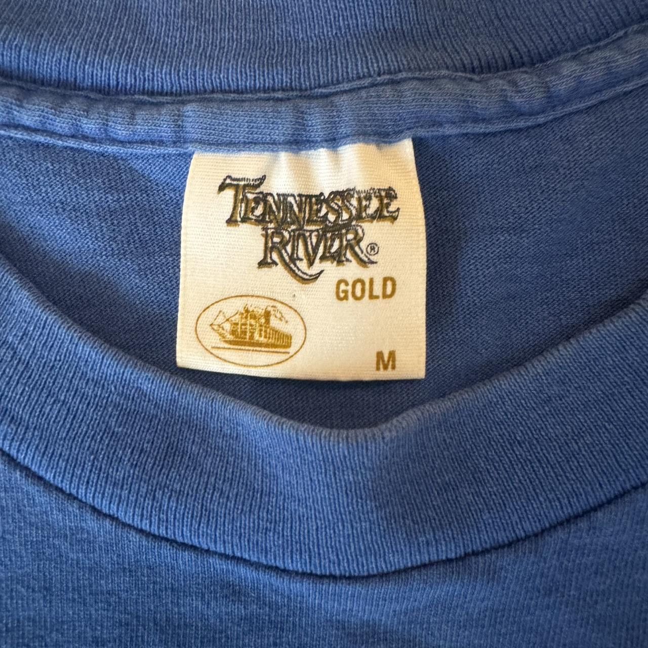 Other RARE VINTAGE 1990s GRAPHIC TEE TENNESSEE RIVER GOLD Size US M / EU 48-50 / 2 - 3 Thumbnail