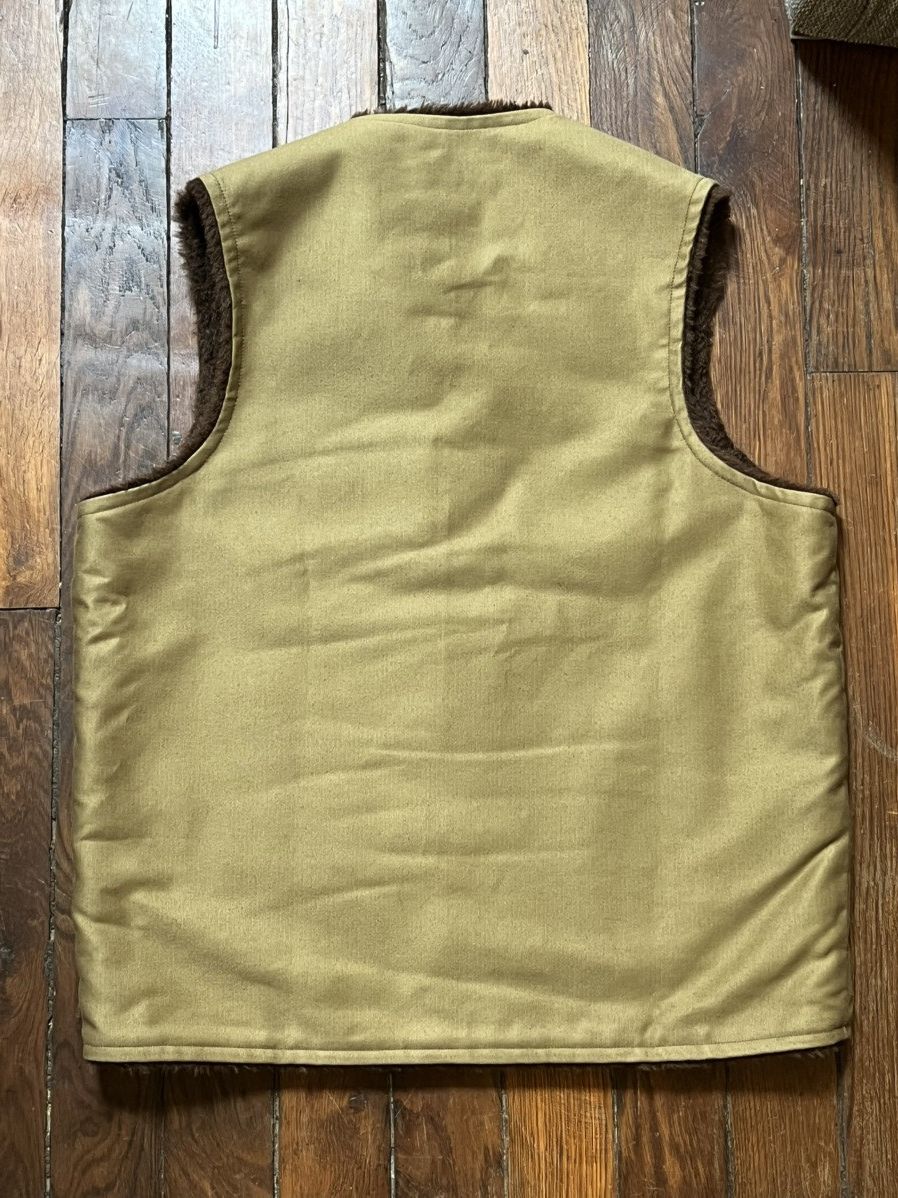 The Real Mccoy’s – Usn Alpaca Vest – Size 42, Men's — image 2 of 5
