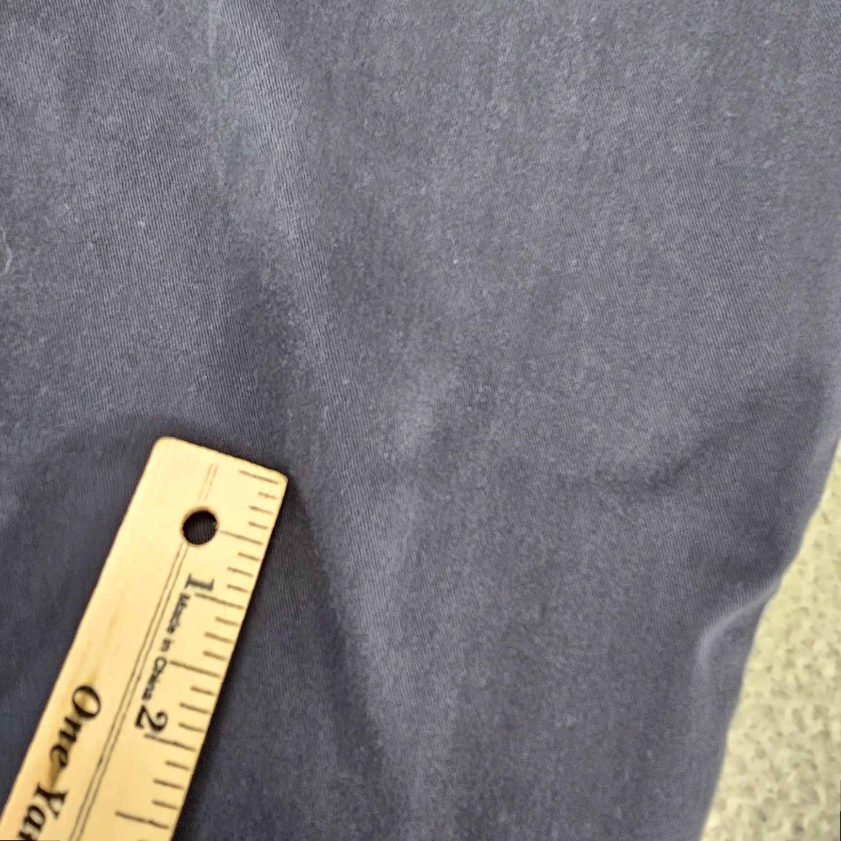 Vintage Rohan Pants Mens 30x29 Blue Chino Flat Front Stretch Cotton Twill Button Zipper Classic Size US 30 / EU 46 - 4 Thumbnail